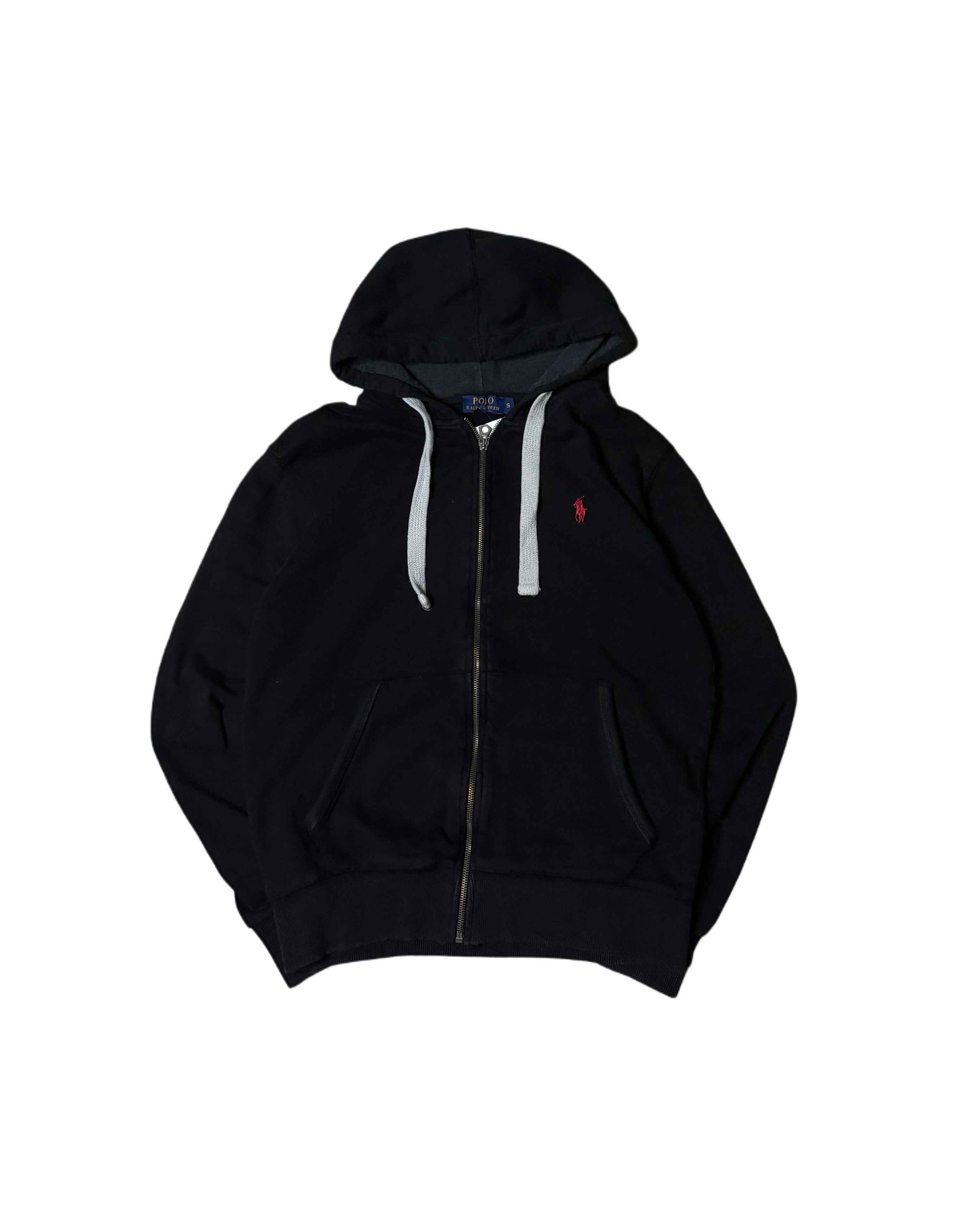 Vintage Polo Ralph Lauren Jacket Black (S) - Gods Thrift Athens