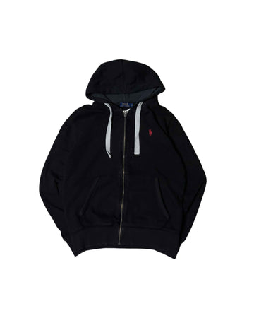 Vintage Polo Ralph Lauren Jacket Black (S) - Gods Thrift Athens