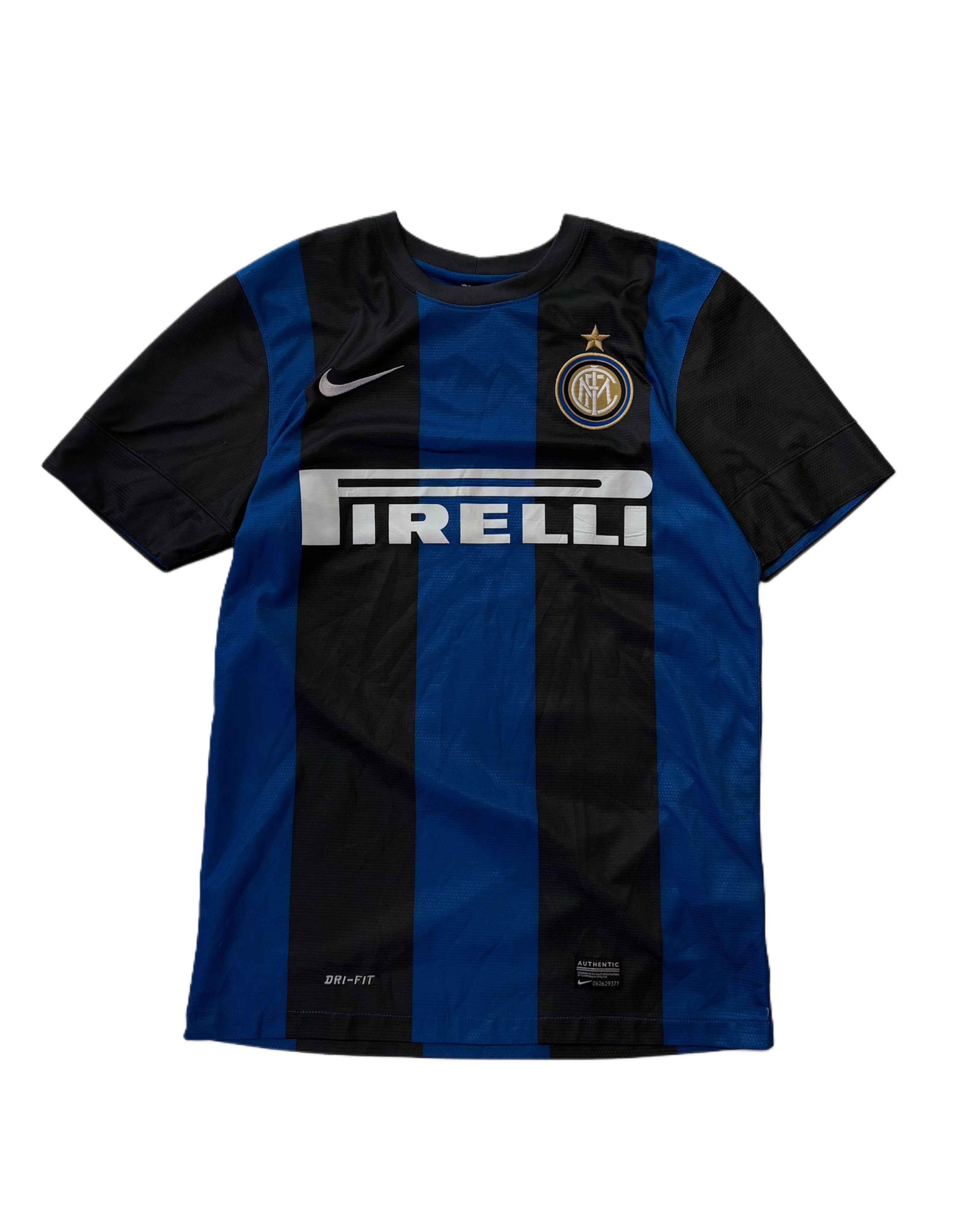 Nike Inter Football Jersey (S) - Gods Thrift Athens