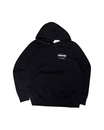 Stussy Hoodie Black (M) - Gods Thrift Athens