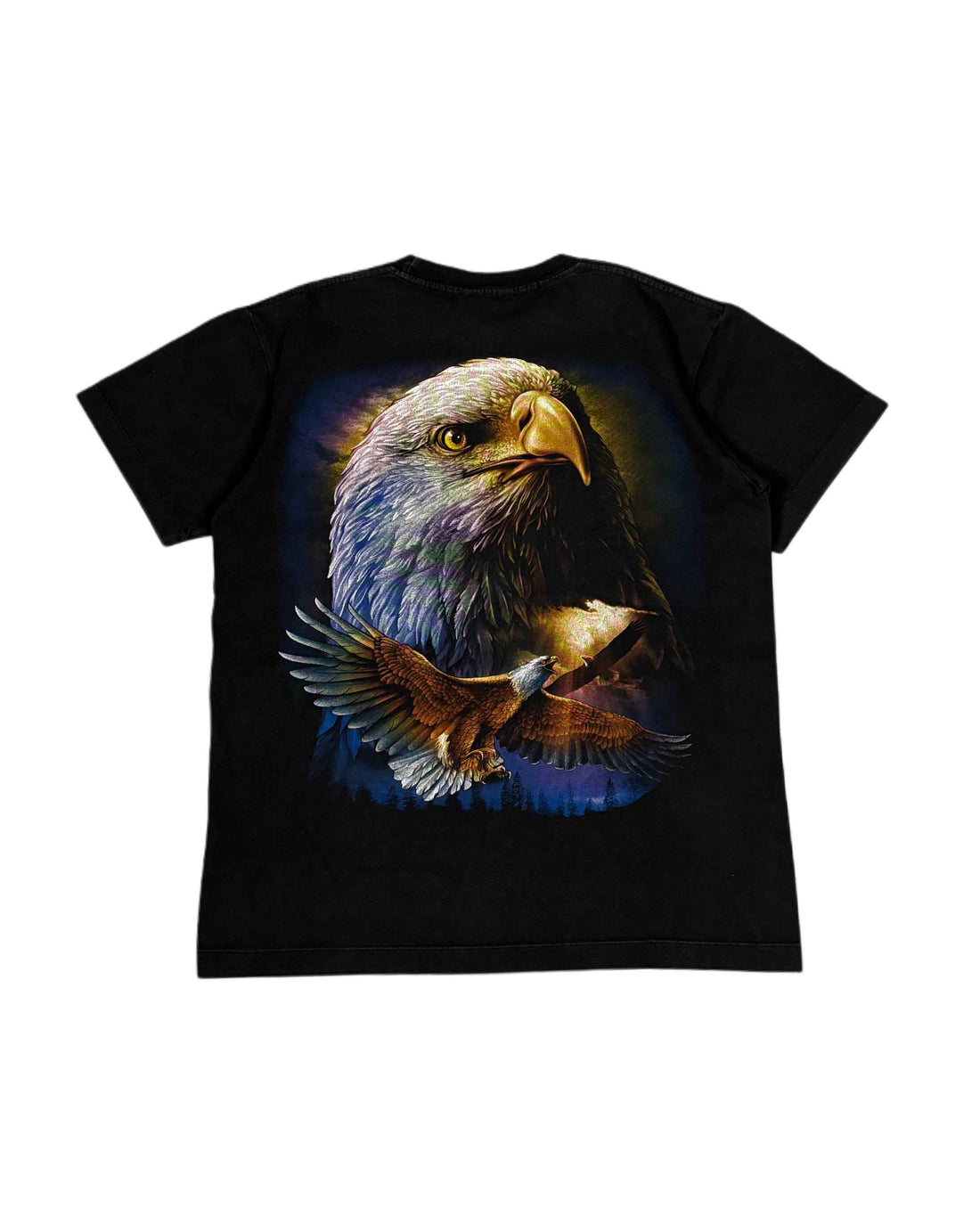 Vintage Graphic T-Shirt Black (M) - Gods Thrift Athens