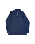 Vintage Lacoste Polo Longsleeve T-shirt Navy Blue (S) - Gods Thrift Athens