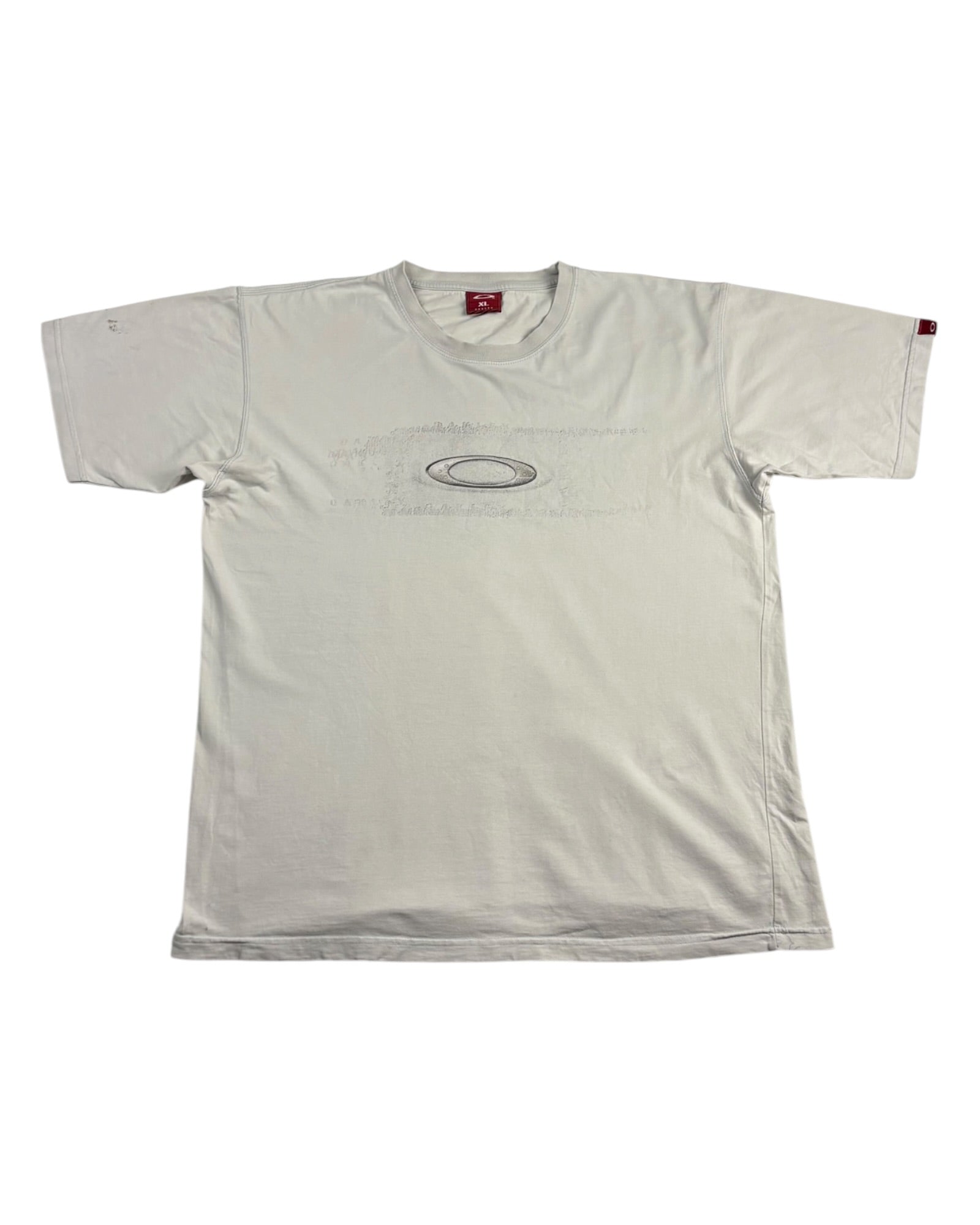 Vintage Oakley Tee | White | Size XL