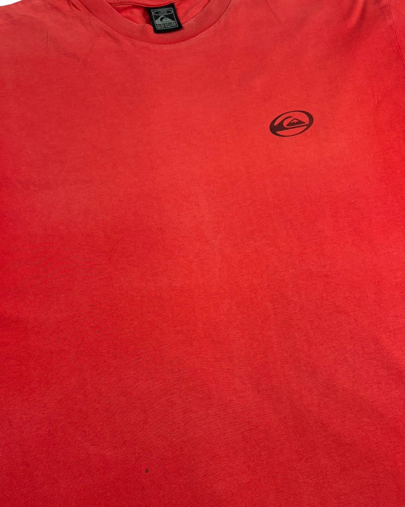 Vintage 00s Quiksilver Tee | Red | Size L