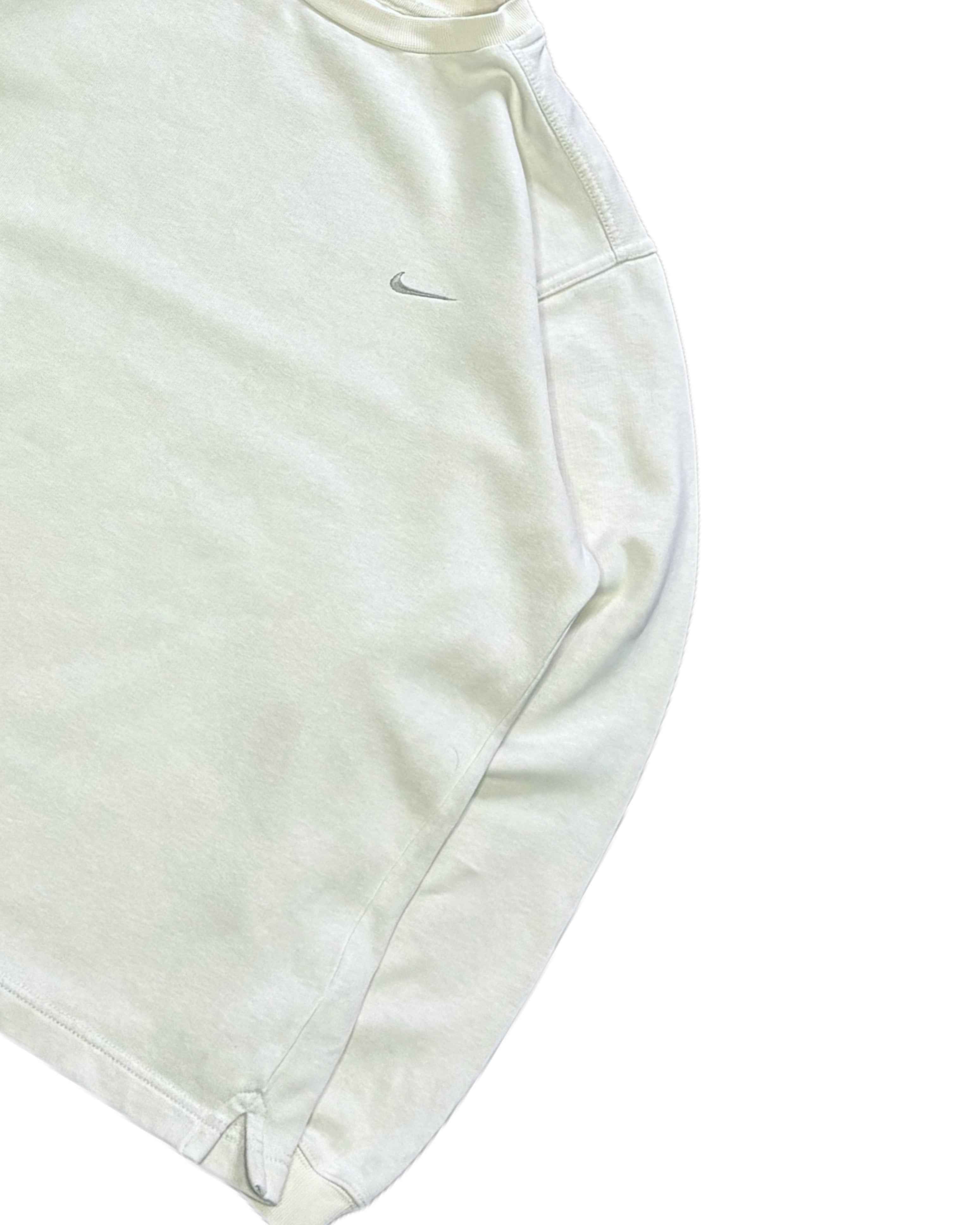 Vintage Nike Crewneck Cream (S) - Gods Thrift Athens