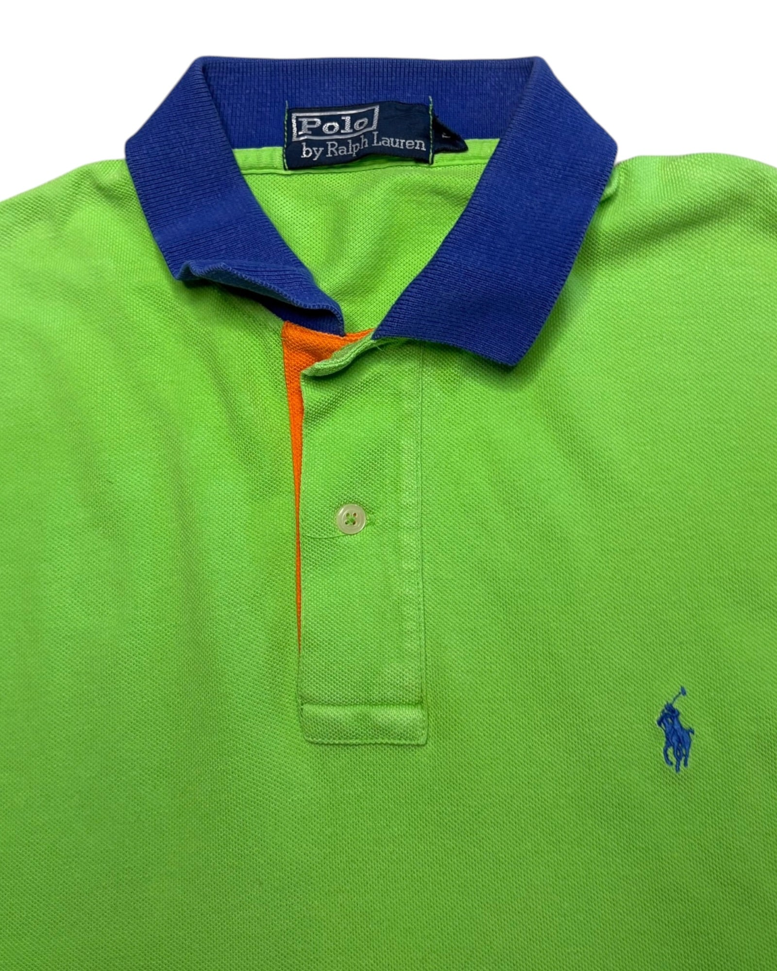 Vintage Ralph Lauren Polo | Green / Navy Blue | Size S — Fits M