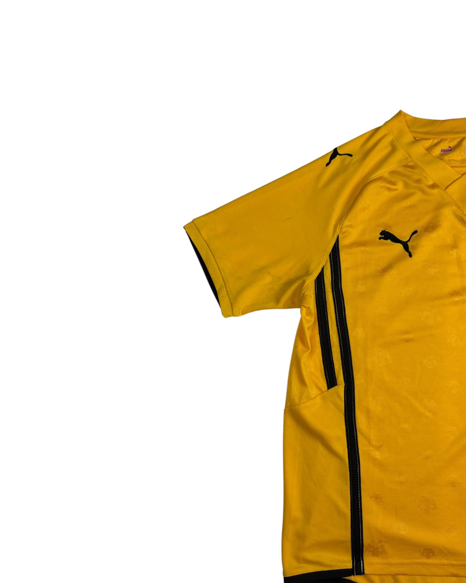 Vintage 2007 Puma x AEK Athens Football Jersey | Yellow | Size M