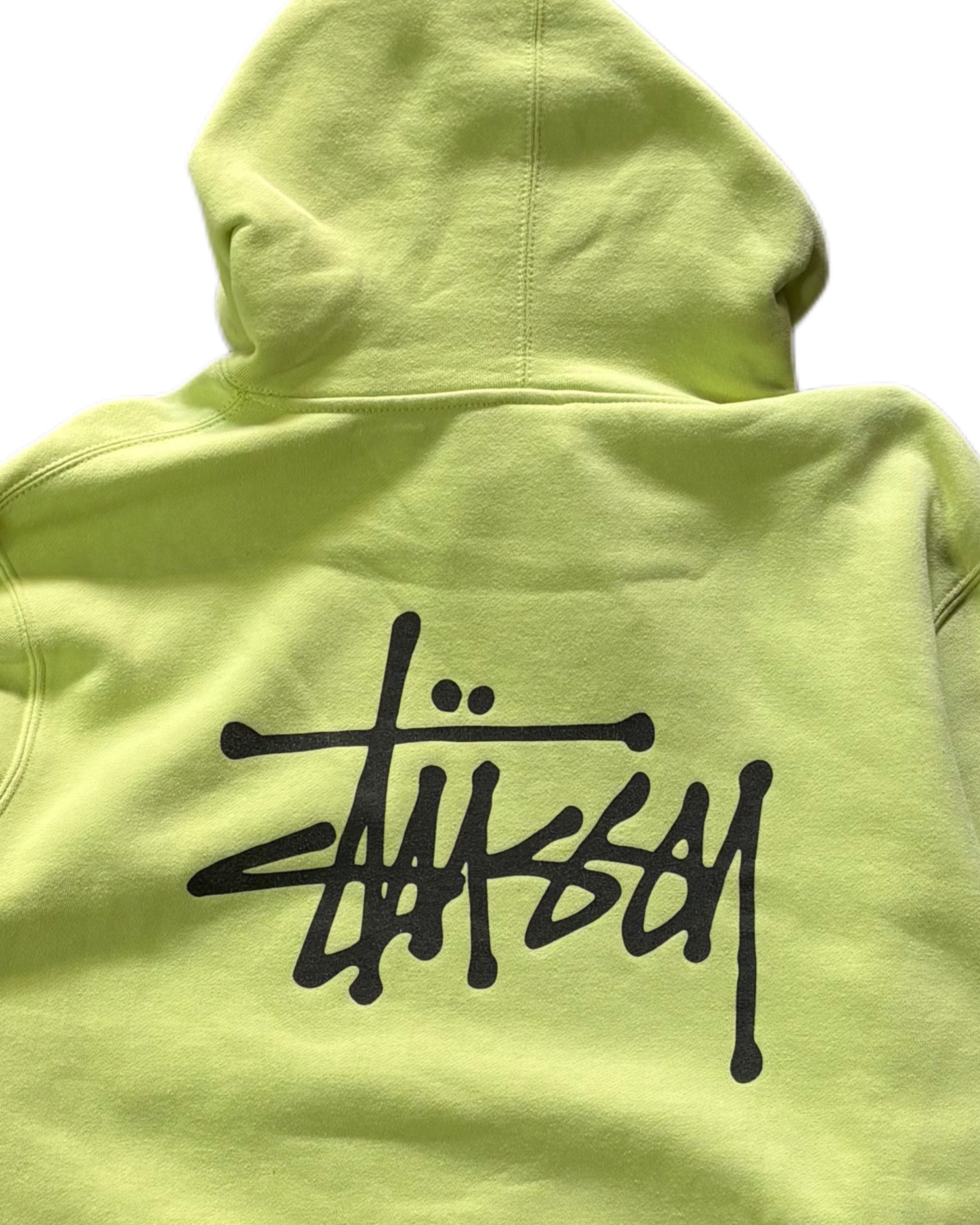 Stussy Hoodie Green (XL) - Gods Thrift Athens