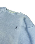 Yves Saint Laurent Knitwear Jumper Baby Blue (L) - Gods Thrift Athens