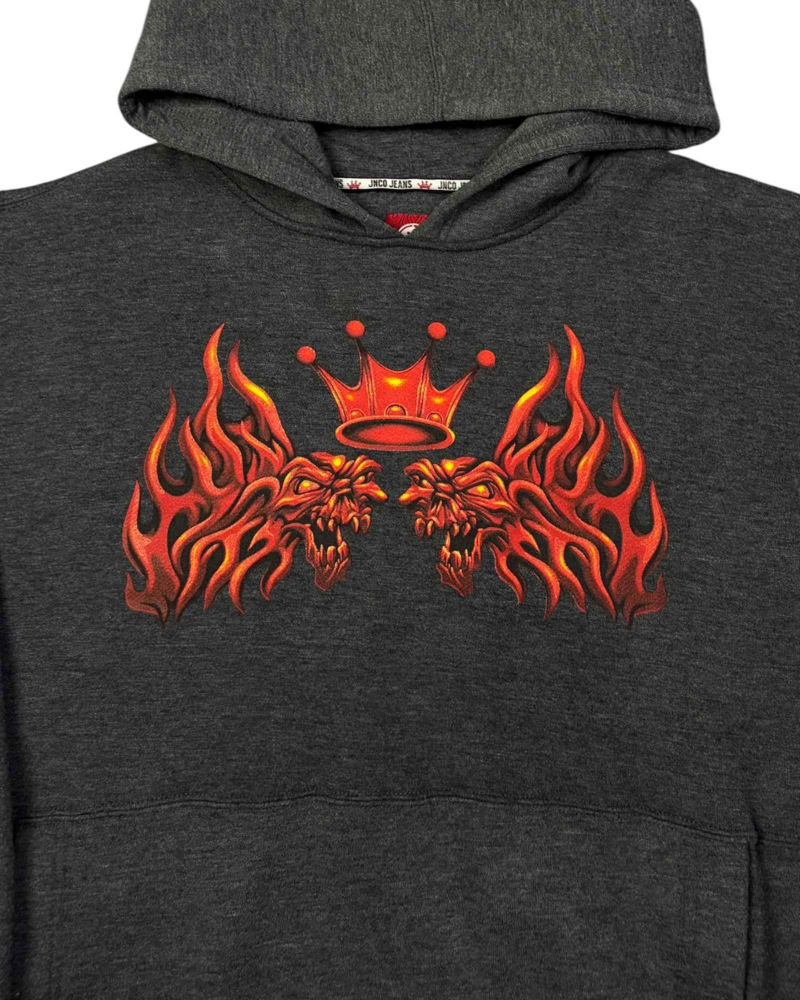 Vintage 2000-05 JNCO Hoodie | Slate Grey | Size M Buggy