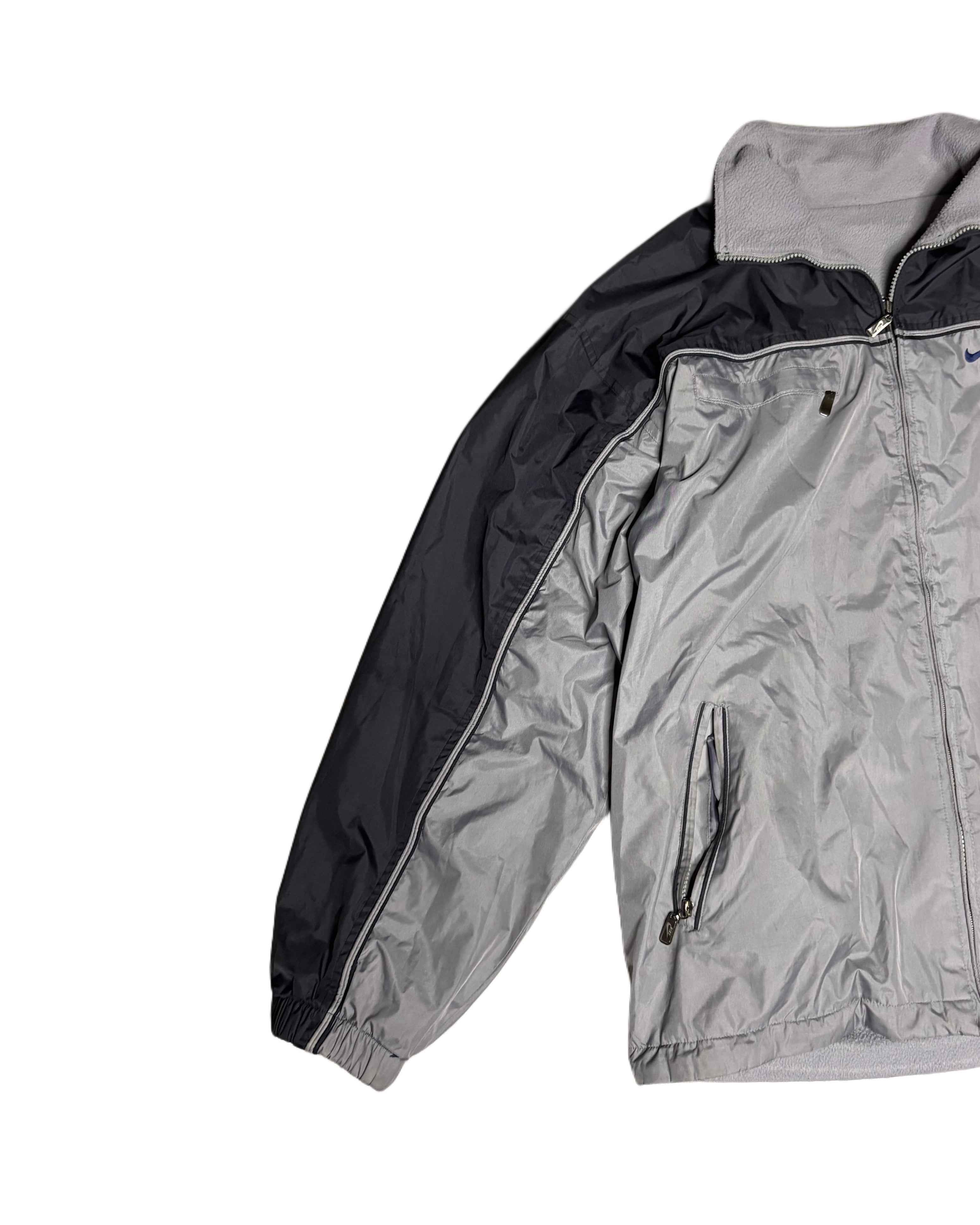 Vintage Nike inside Out Jacket Grey (XL) - Gods Thrift Athens
