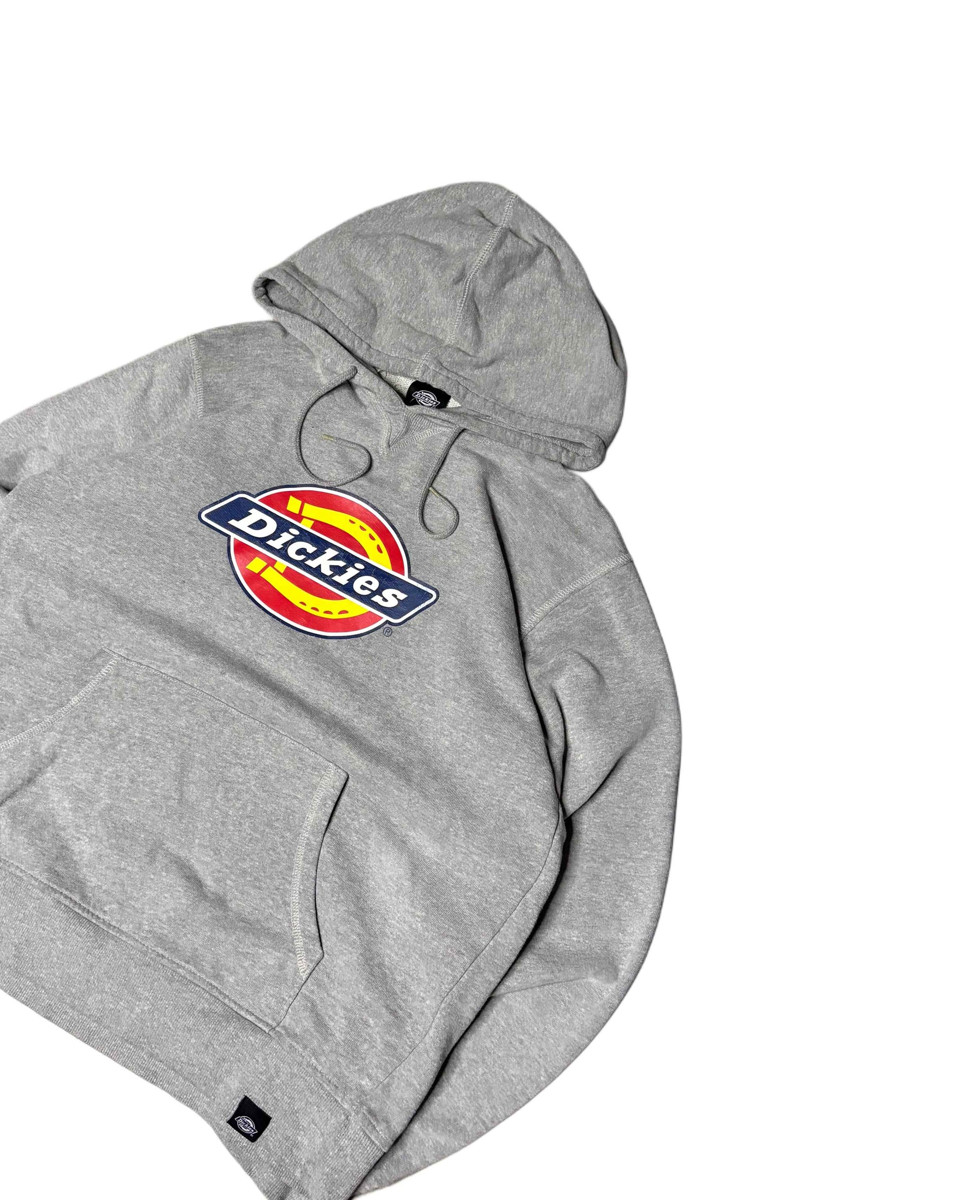 Vintage Dickies Hoodie Grey (M) - Gods Thrift Athens