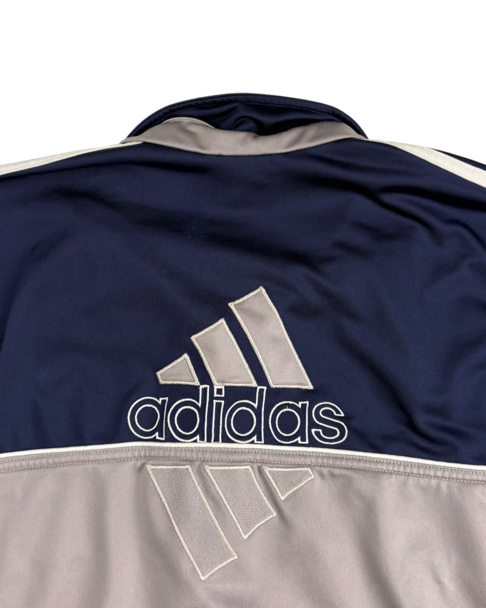 Vintage 2000s Adidas Track Jacket | Navy Blue | Size M