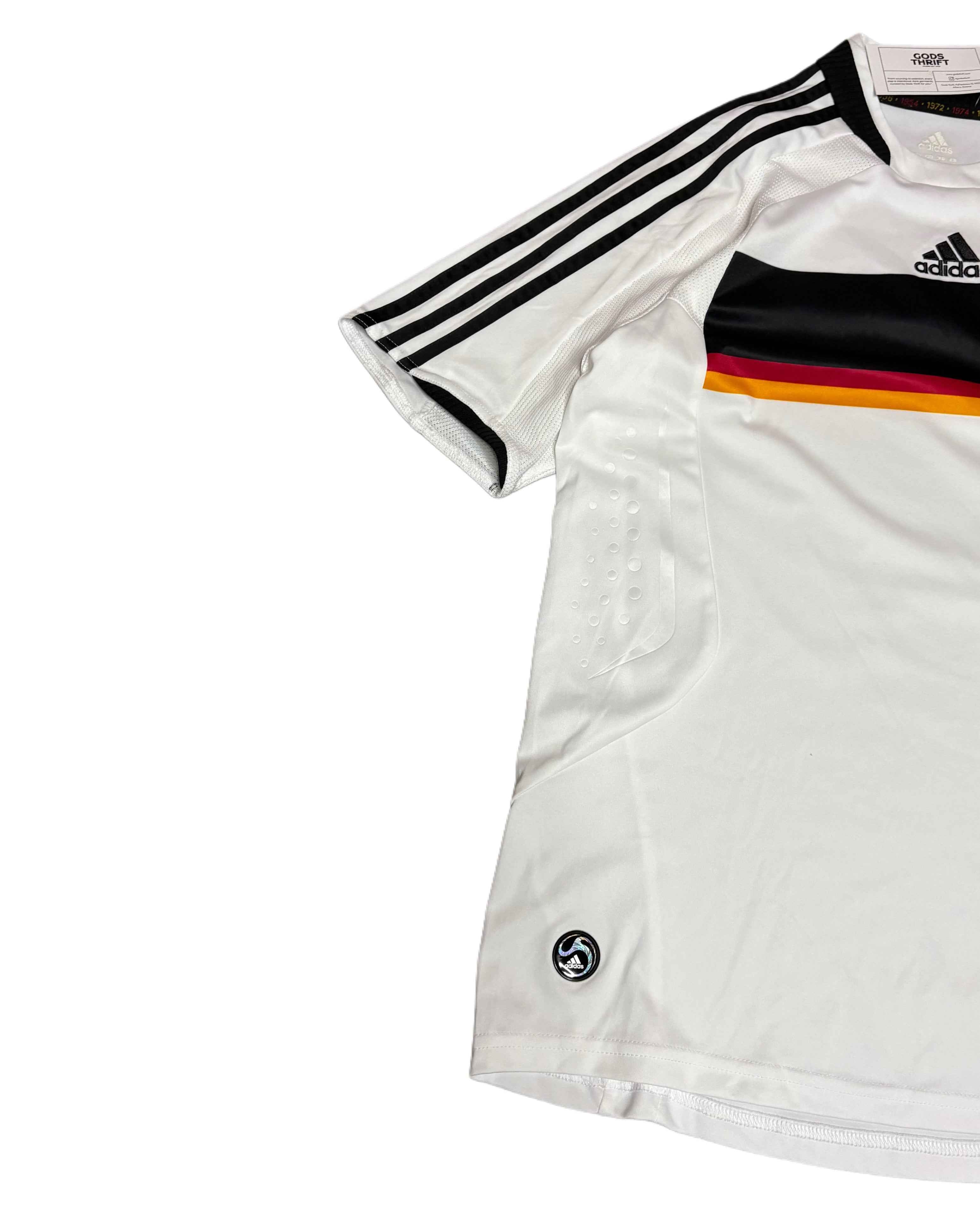 00s Germany National Tee Football Tee White (M) - Gods Thrift Athens