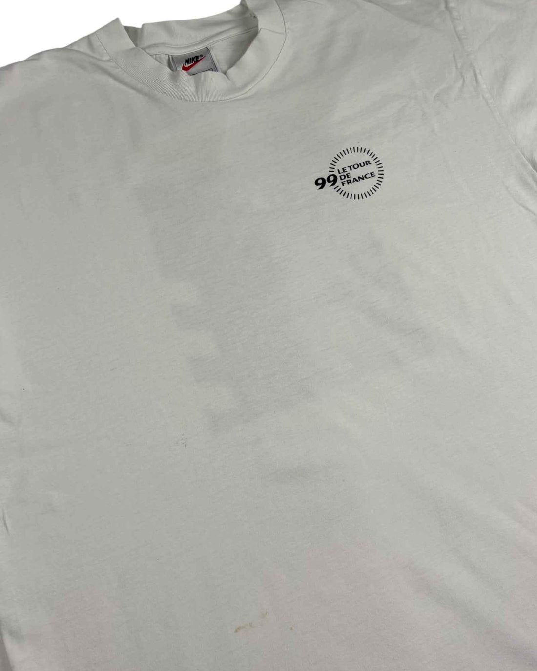 Vintage 1999 Nike Tour de France Tee | White | Size M
