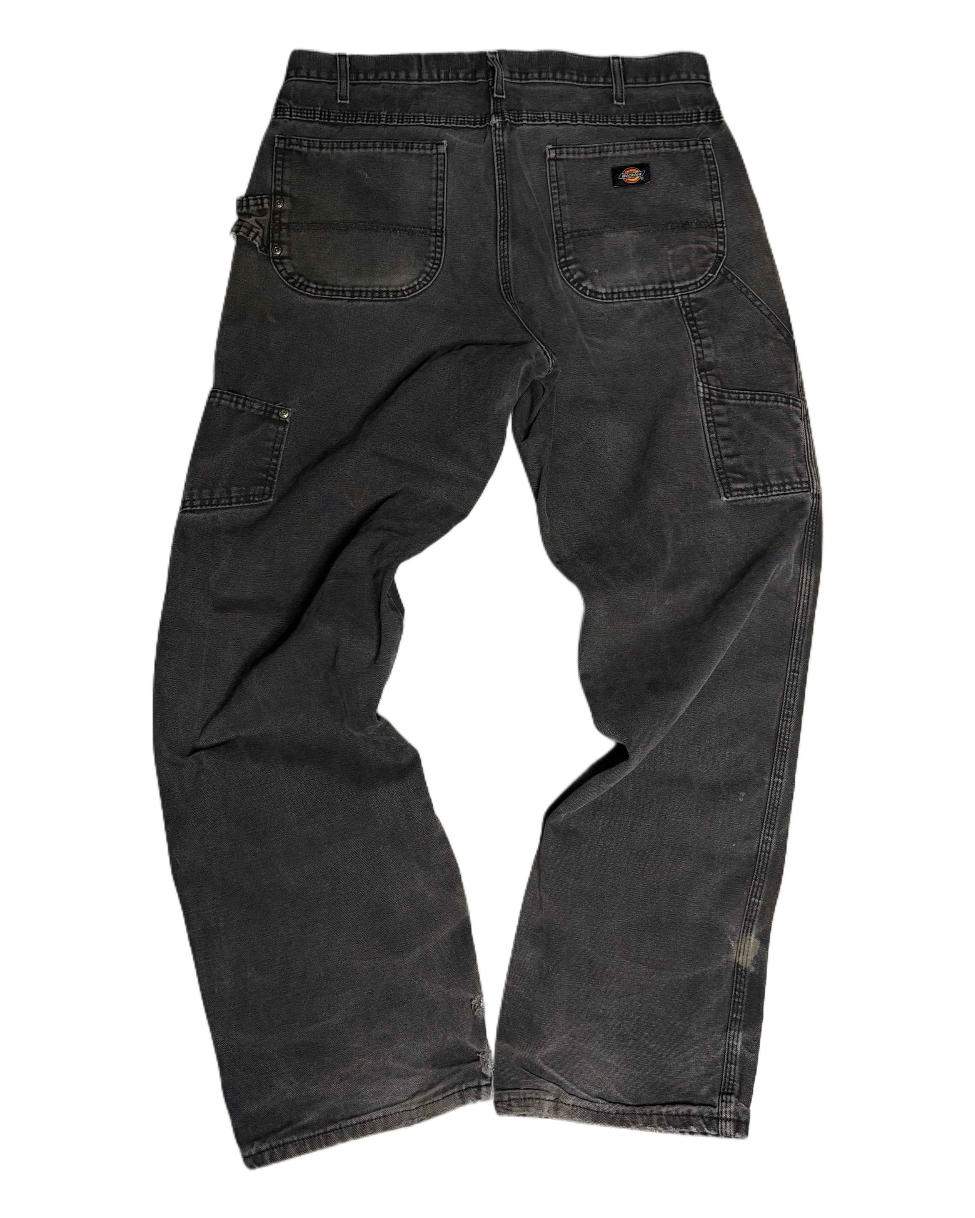 Dickies Thrashed Workpants Grey (W36 L34)