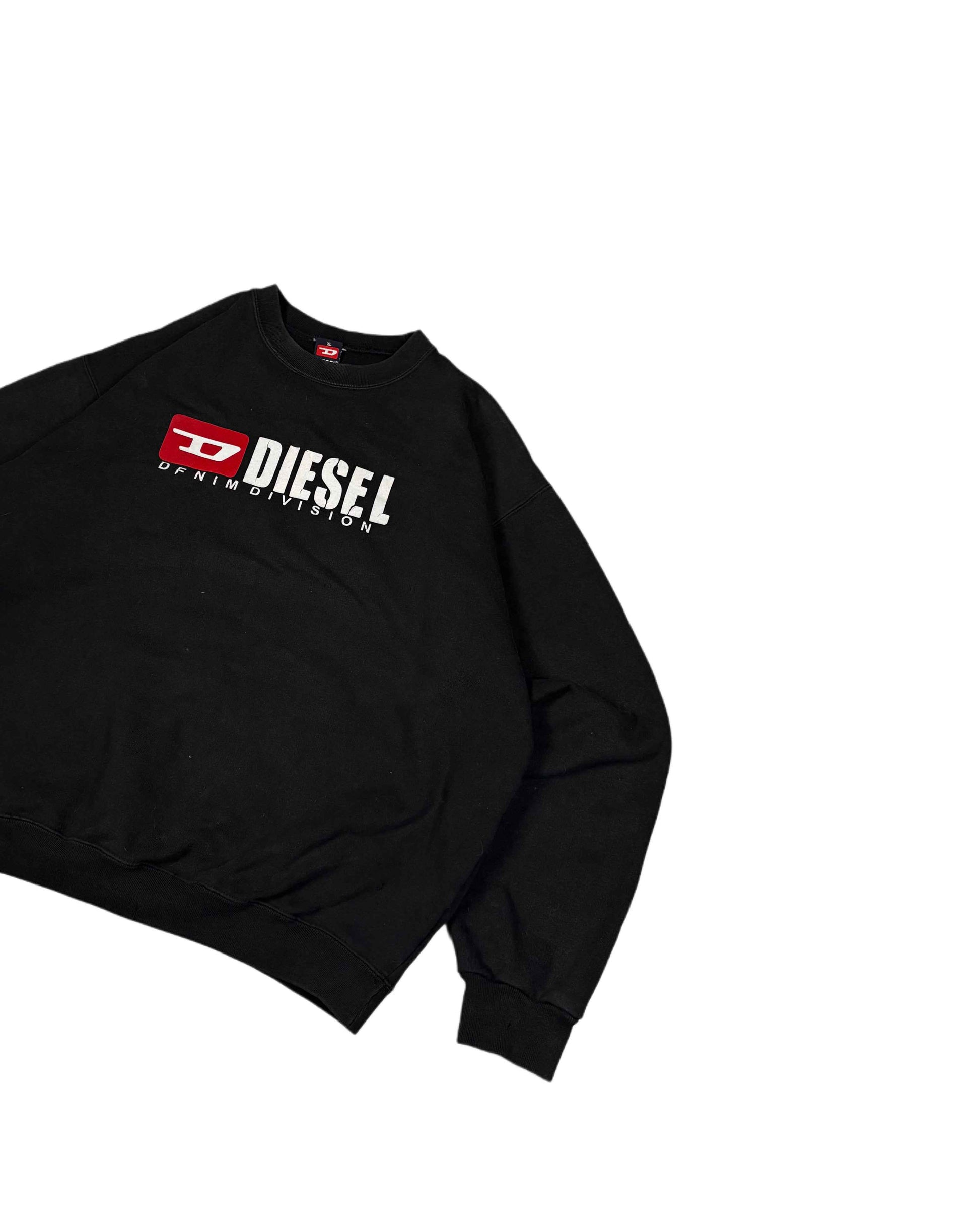Vintage Diesel Crewneck Black (XL) - Gods Thrift Athens
