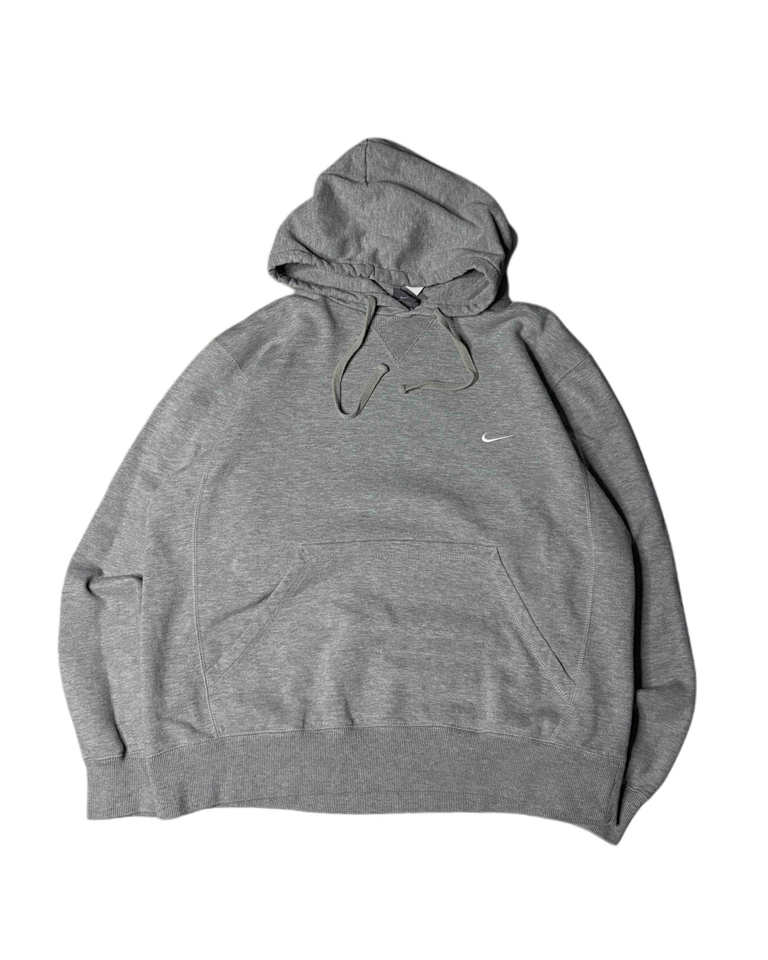 Vintage Nike Hoodie Grey (L) - Gods Thrift Athens