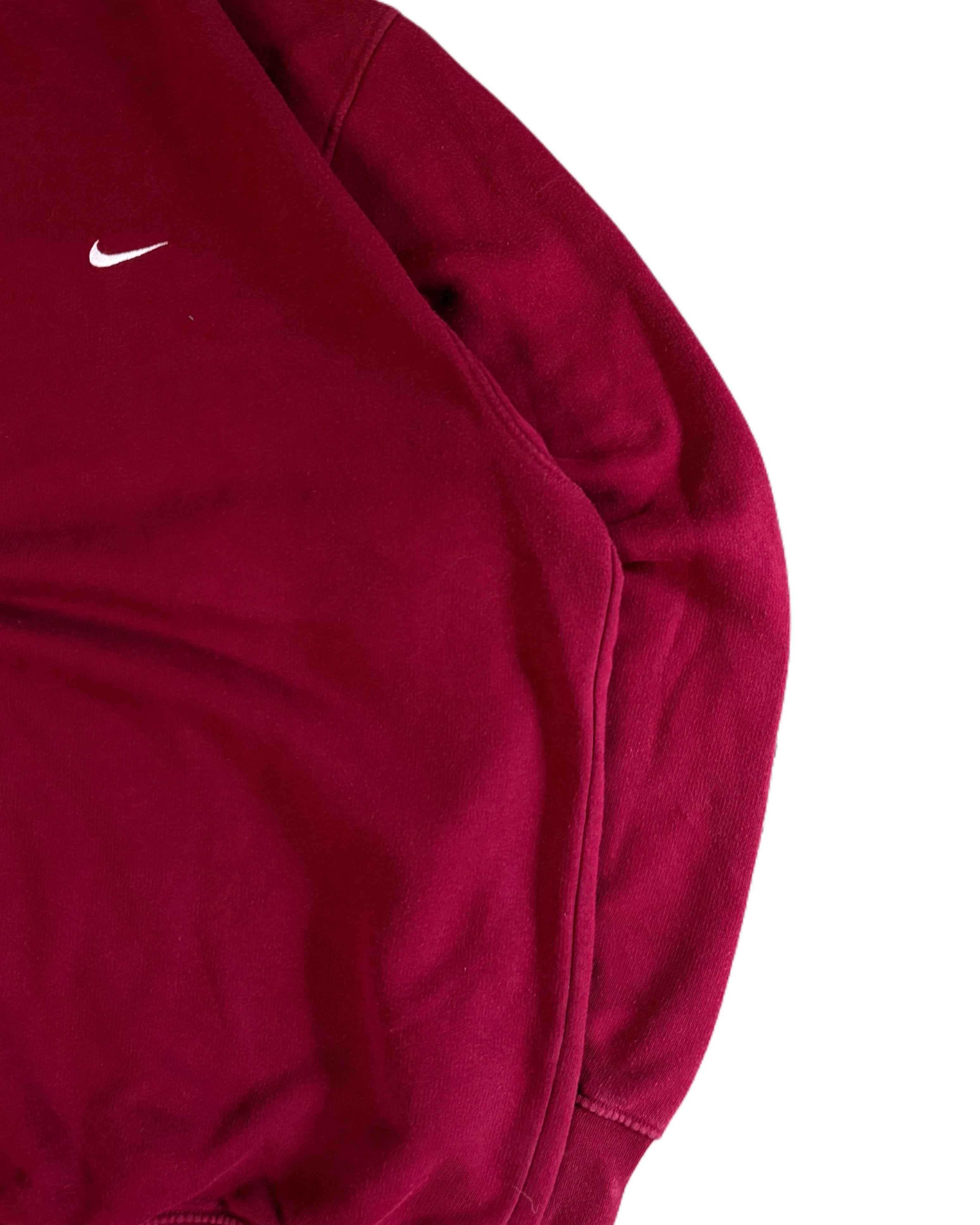 Nike Crewneck Burgudy (L) - Gods Thrift Athens