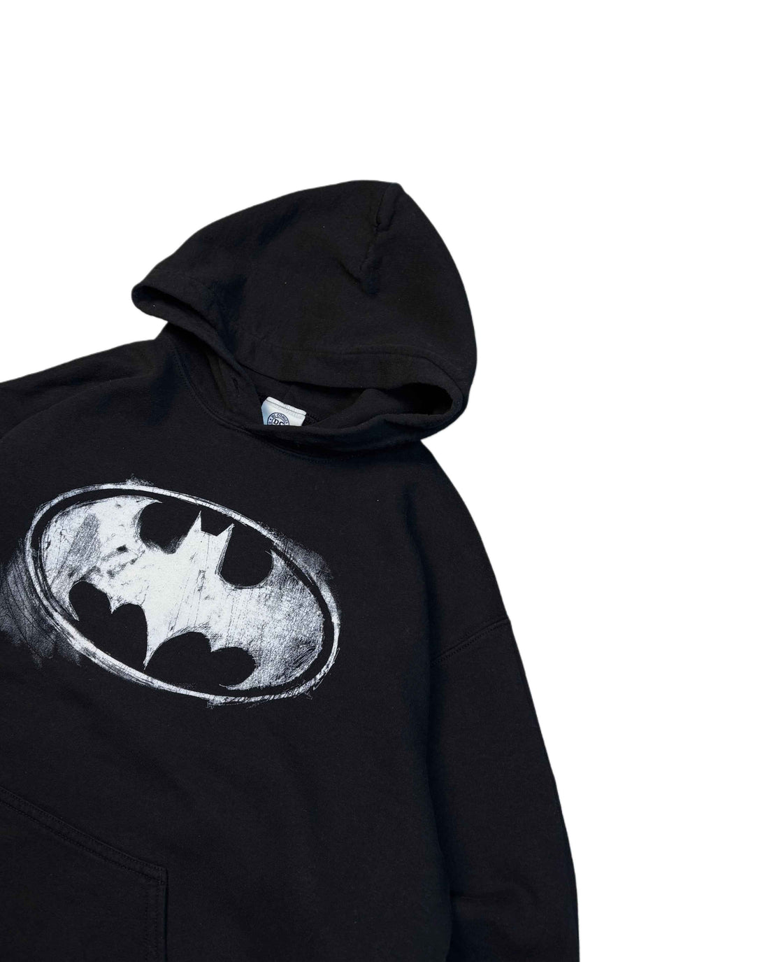 Vintage DC Comics Batman Hoodie Black (S) - Gods Thrift Athens