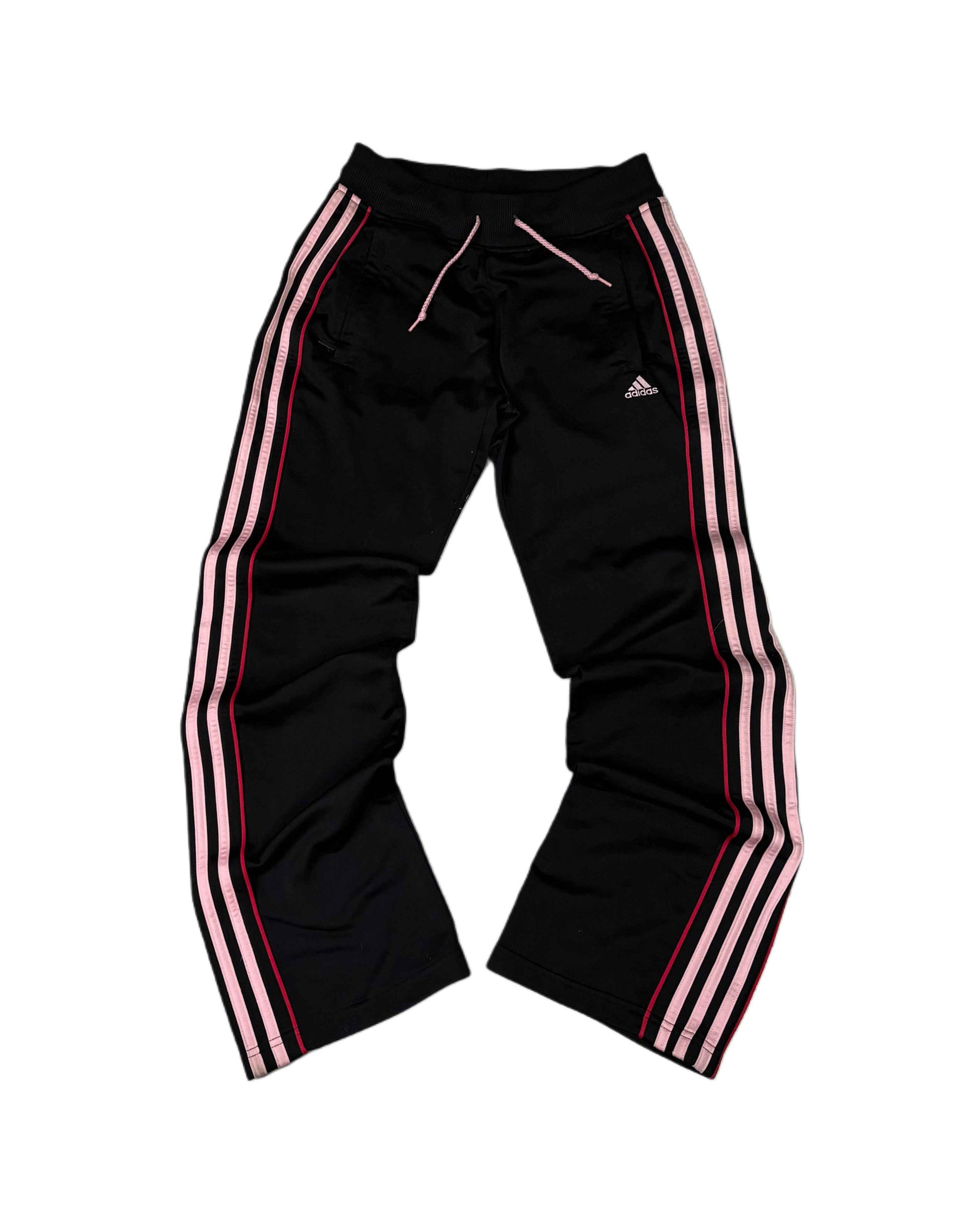 Vintage Adidas 3 stripes Sweatpants Black (S)