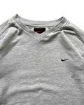 00s Nike V-neck Crewneck Grey (M)