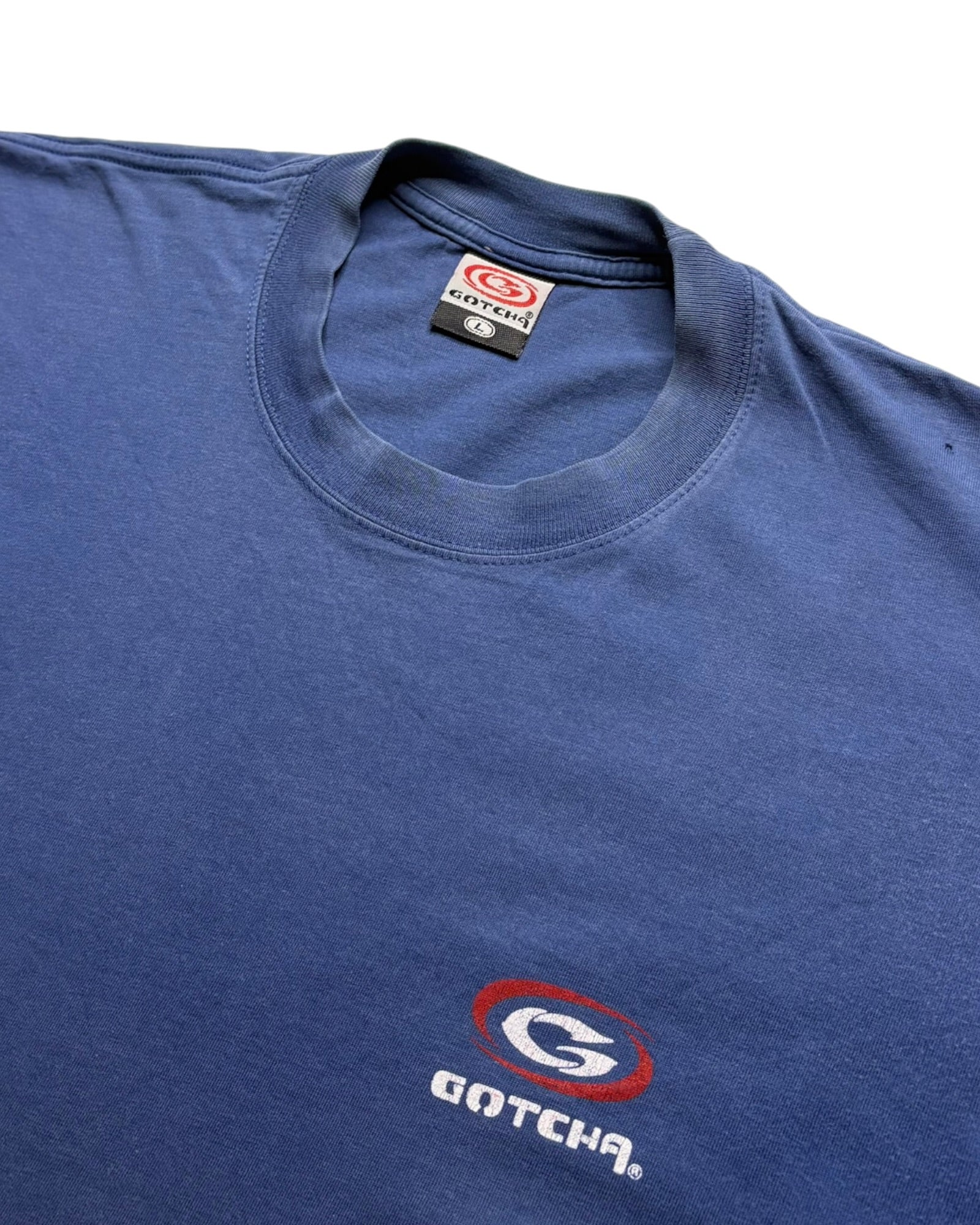 Vintage 2000s Gotcha Surf Tee | Navy Blue | Size L