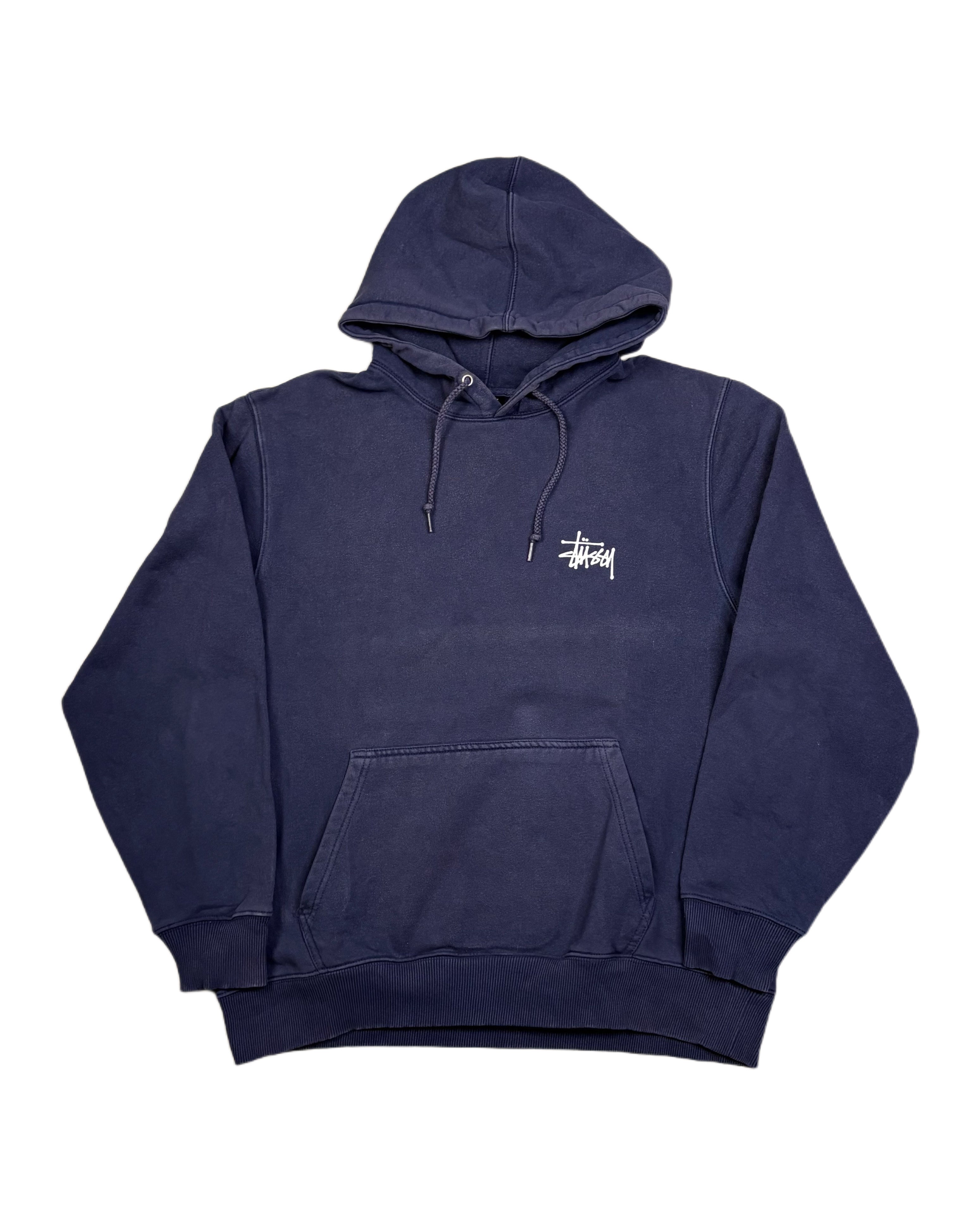 Stussy Hoodie Navy Blue (L)