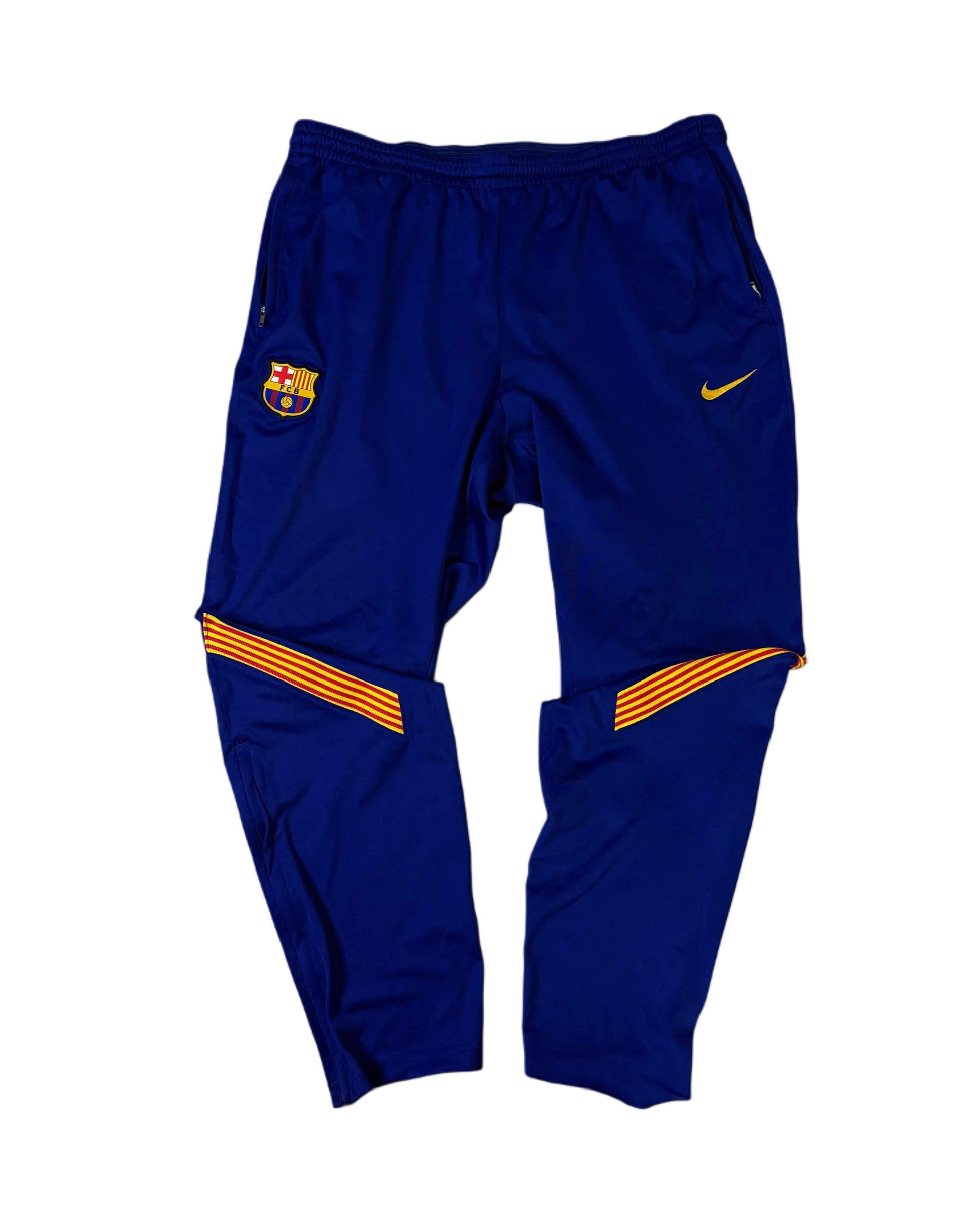 Nike X Barcelona Vintage Sweatpants with Zipper fly Navy Blue (2XL)