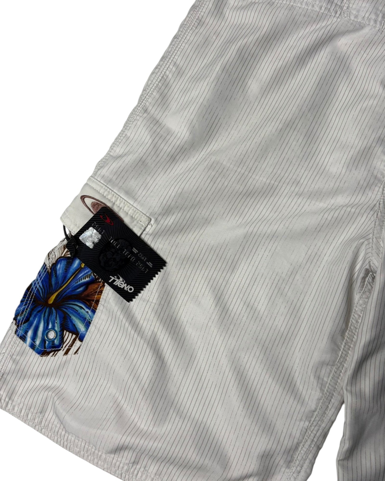 Vintage O'Neill Floral Swimshort | White | W32