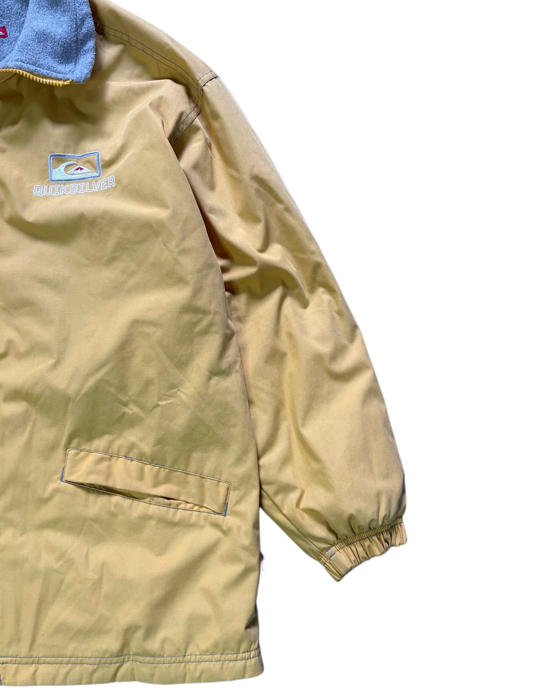 Vintage Quiksilver Coat Yellow (S)