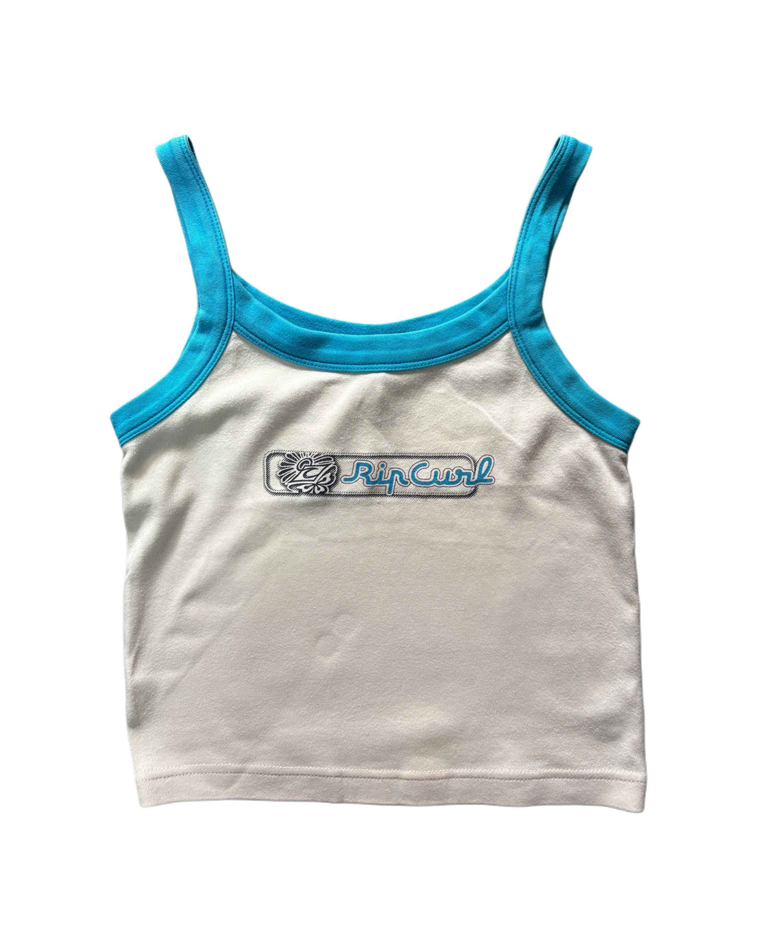 Vintage Rip Curl Womens Top White (S) - Gods Thrift Athens