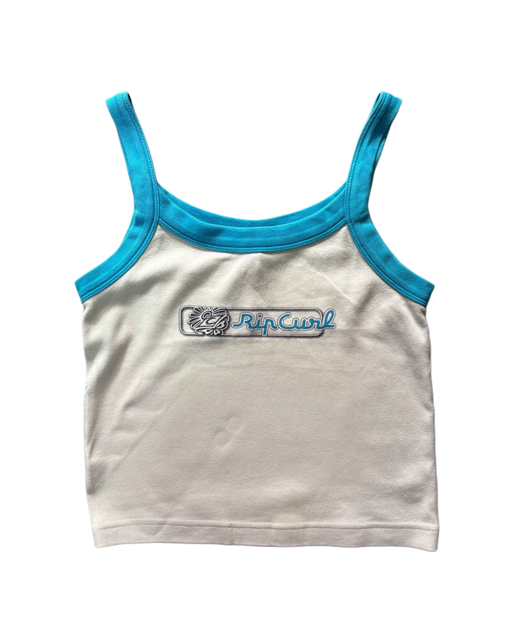 Vintage Rip Curl Womens Top White (S) - Gods Thrift Athens