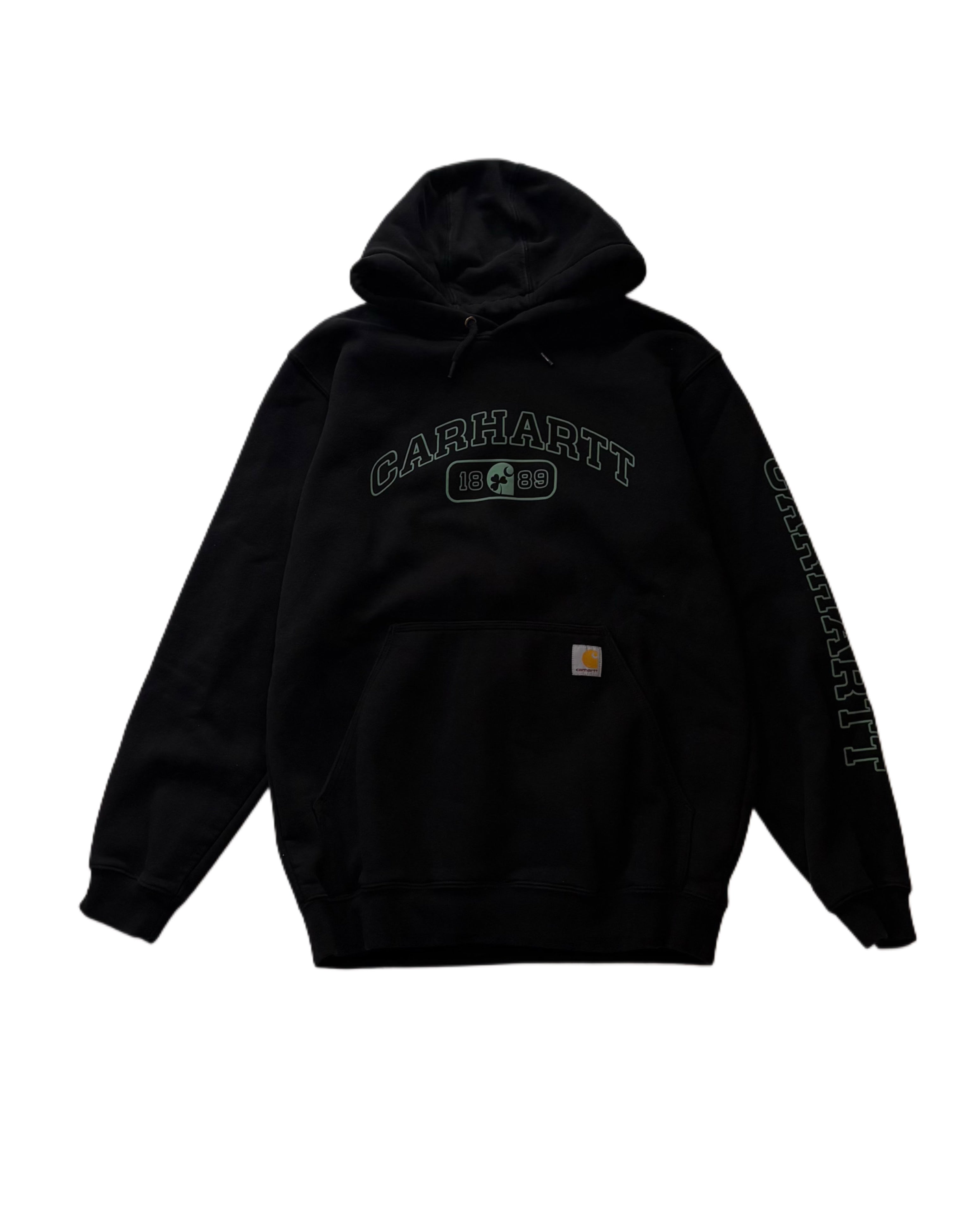 Carhartt Hoodie Black (M) - Gods Thrift Athens