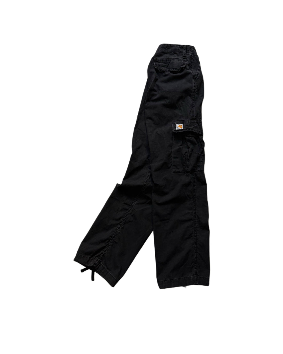 Vintage Carhartt Cargo Pants Black (W26) - Gods Thrift Athens