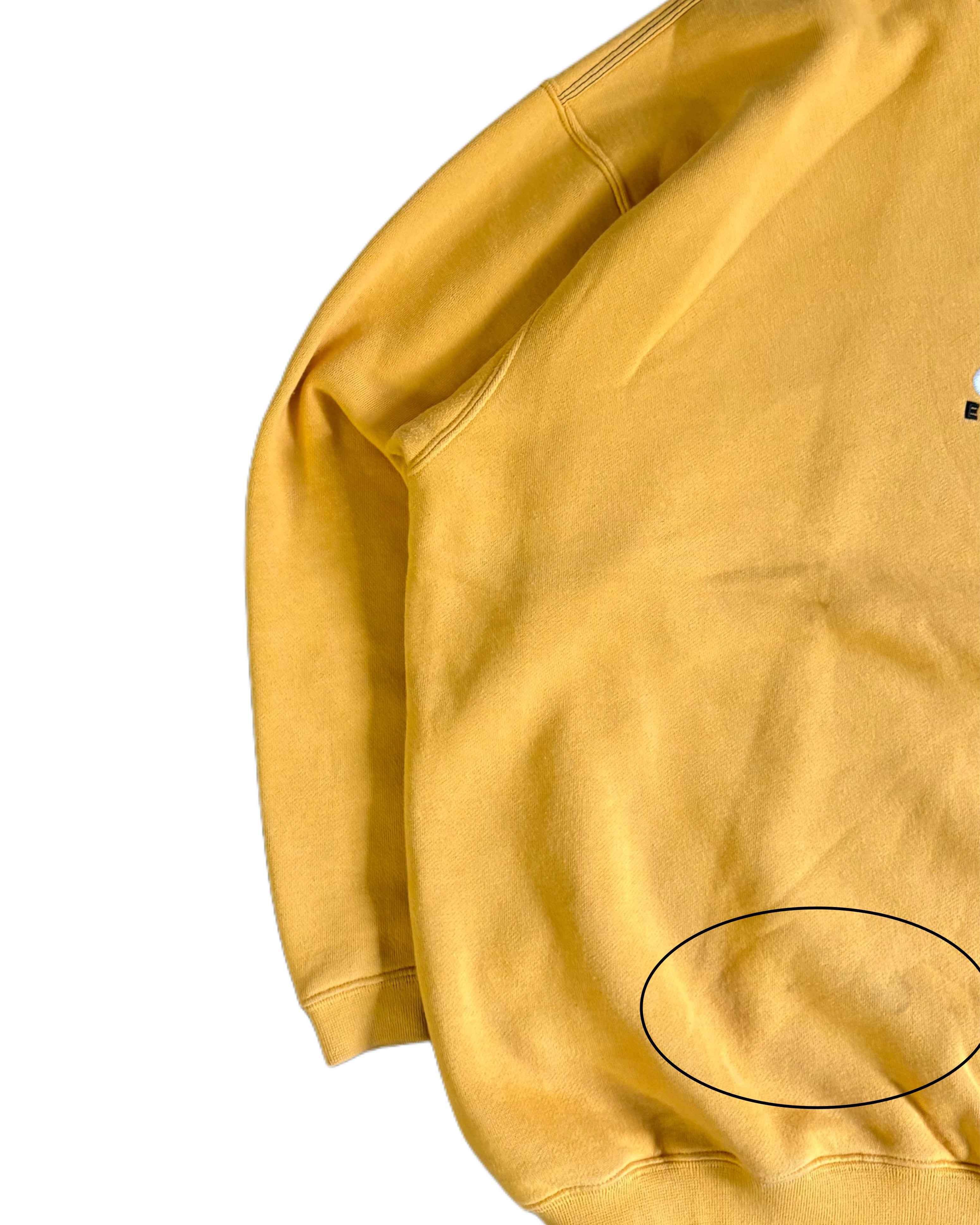 Vintage Adidas Equipment Crewneck Yellow (Xl) - Gods Thrift Athens