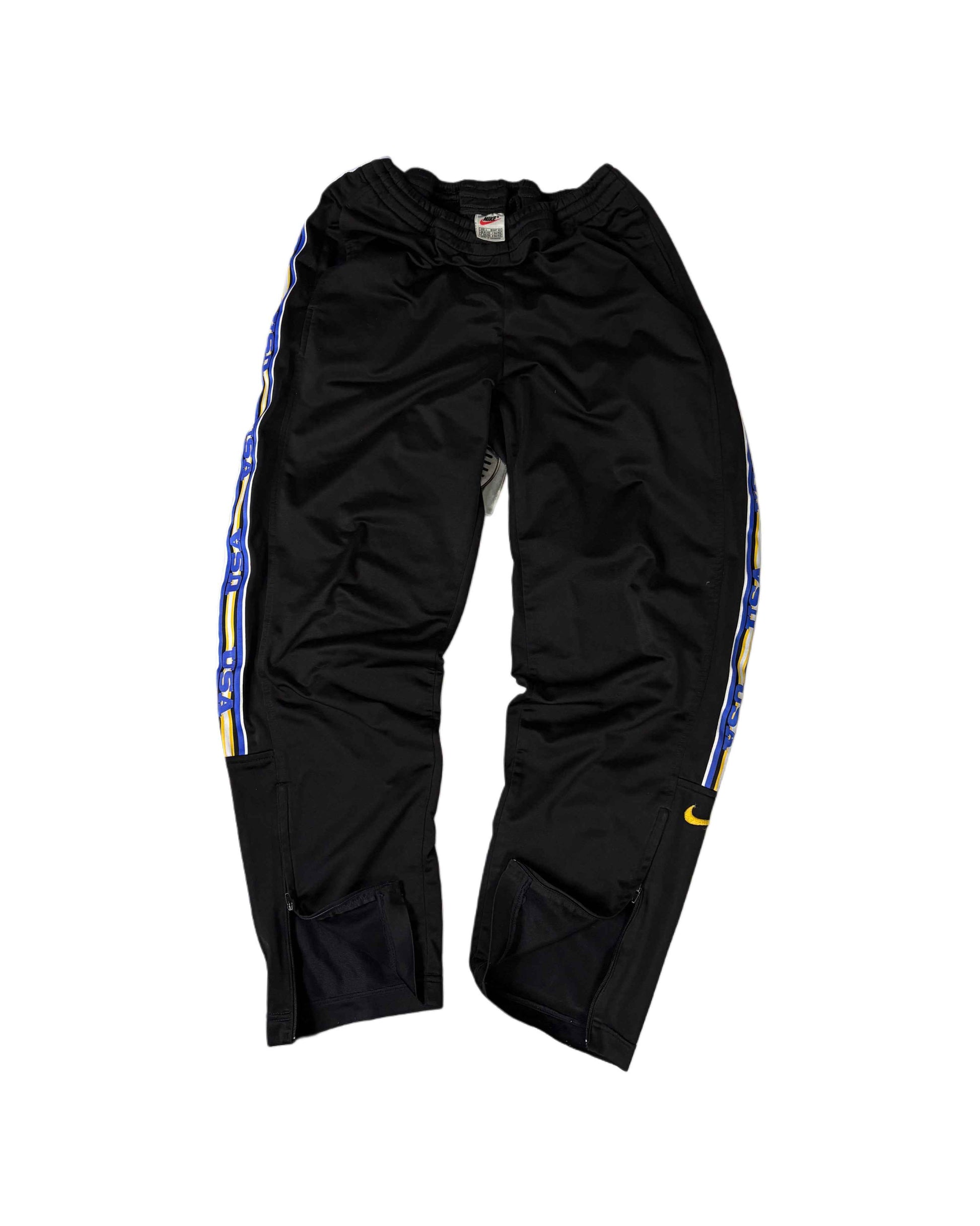 Vintage 90s Nike USA Sweatpants Black (L)