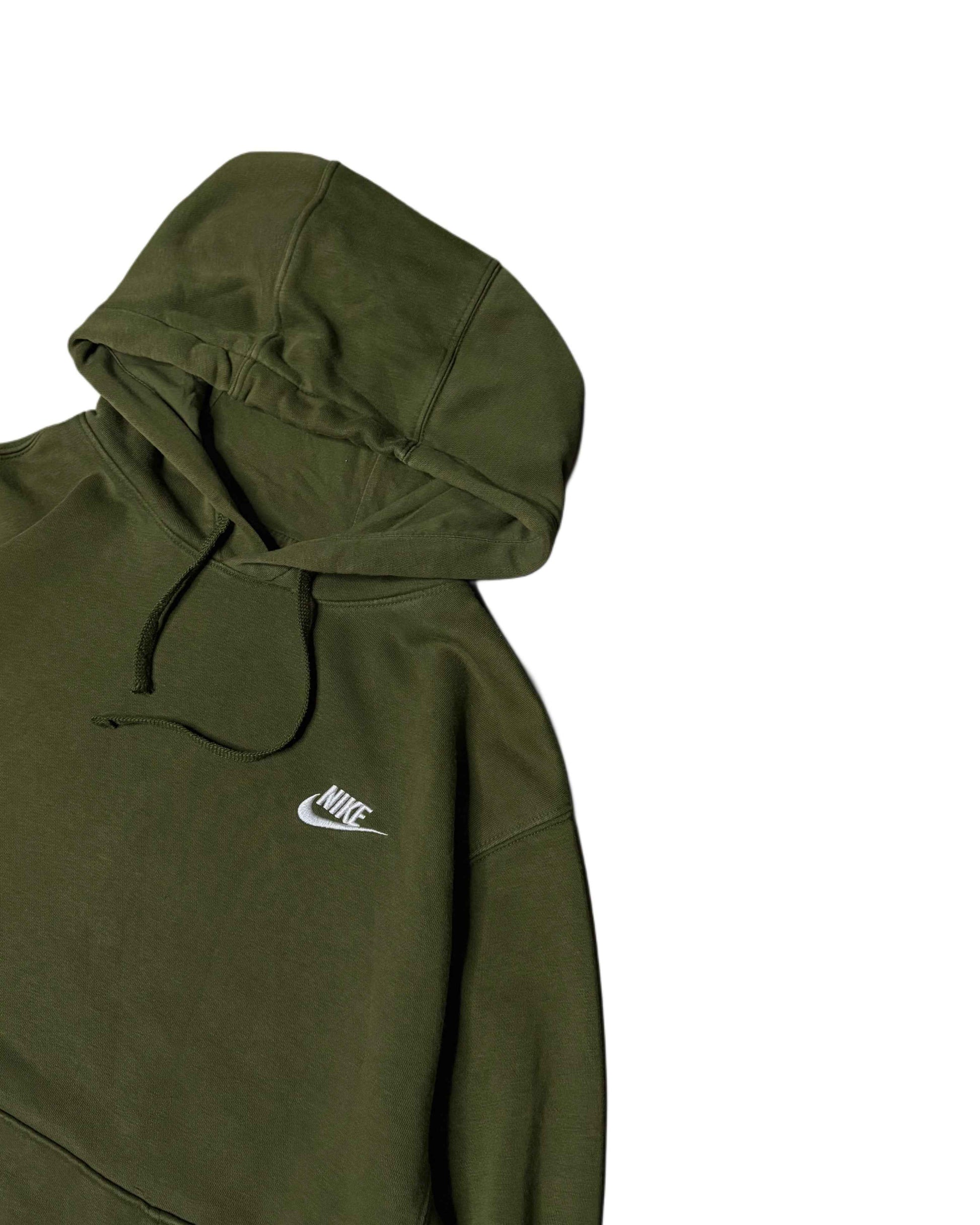 Nike Hoodie Oxford Green (M) - Gods Thrift Athens