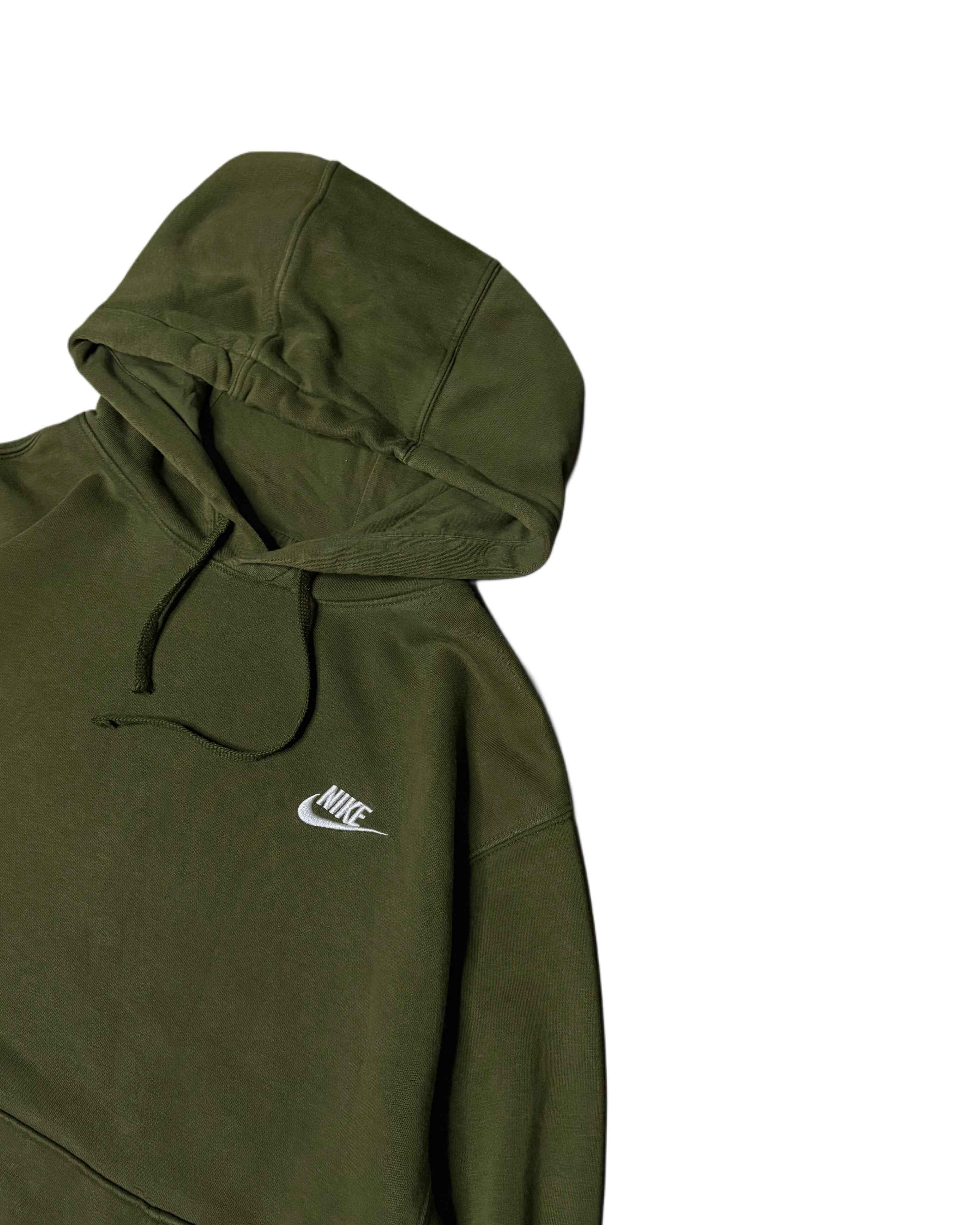 Nike Hoodie Oxford Green (M) - Gods Thrift Athens