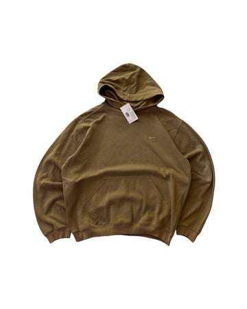 00s Nike Hoodie Olive (M) - Gods Thrift Athens