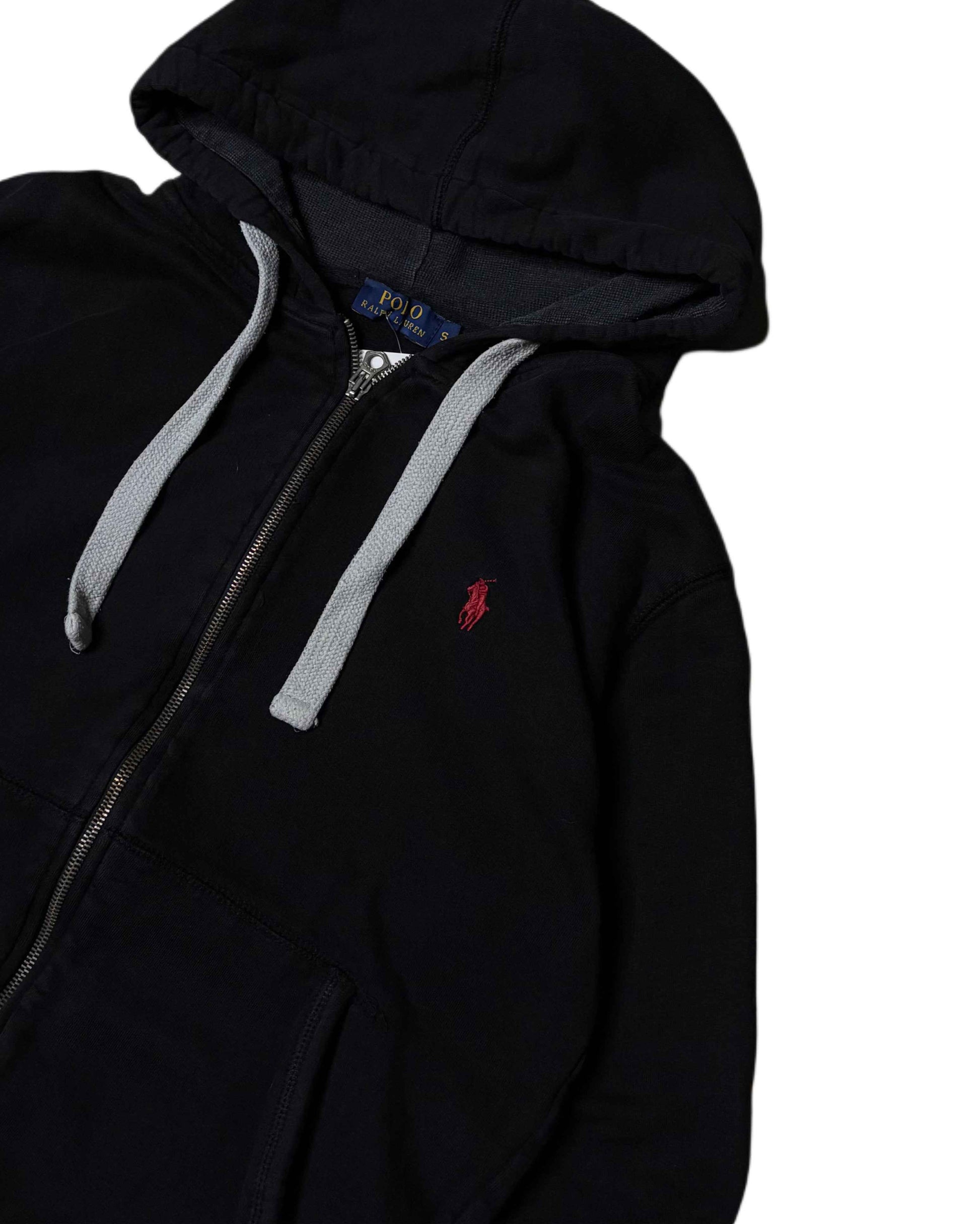 Vintage Polo Ralph Lauren Jacket Black (S) - Gods Thrift Athens