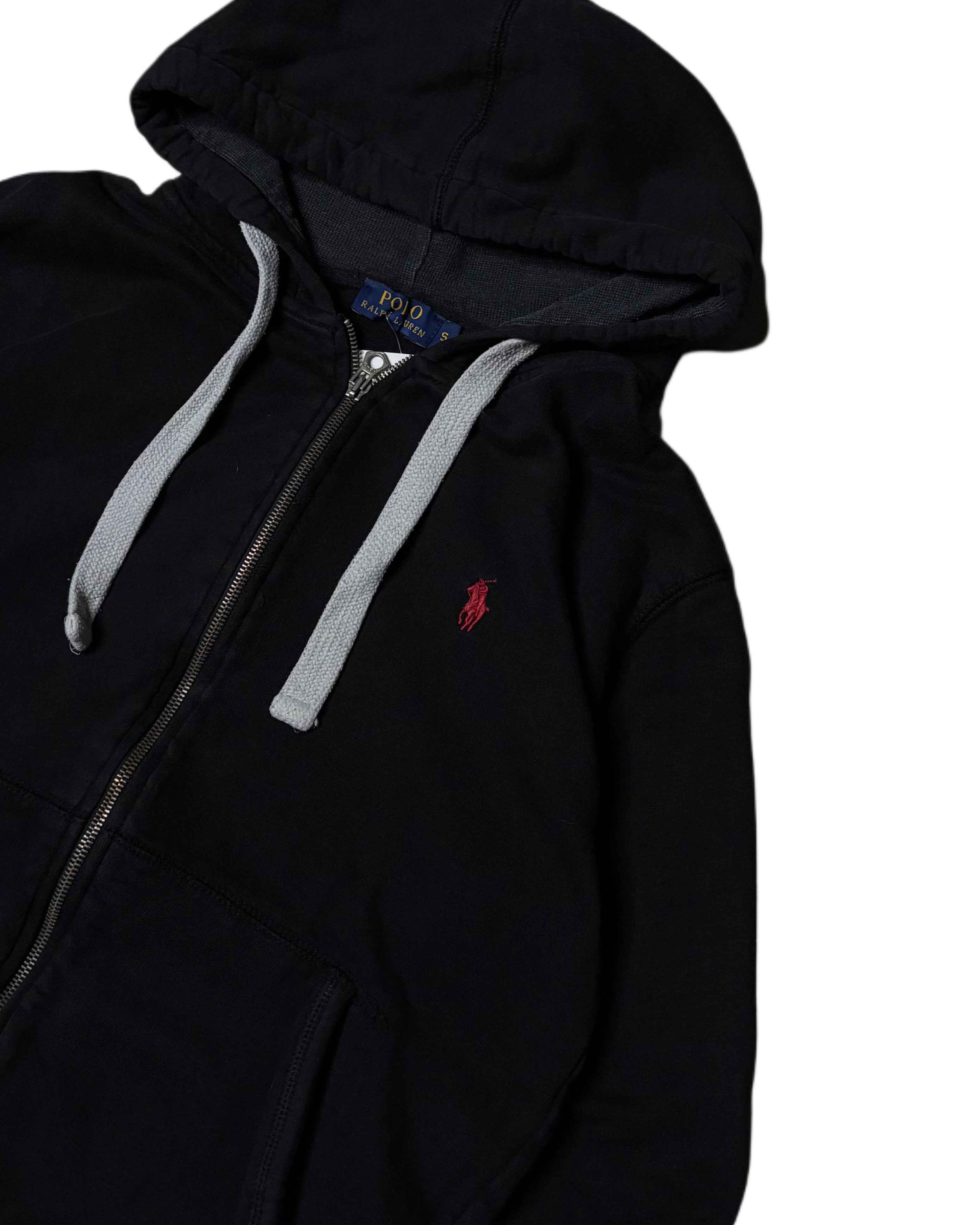 Vintage Polo Ralph Lauren Jacket Black (S) - Gods Thrift Athens
