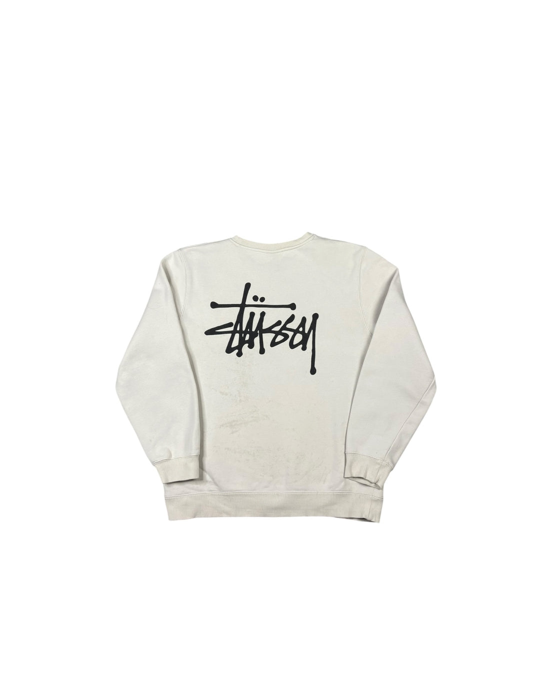 Vintage Stussy Crewneck | Cream | Size M