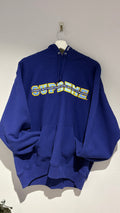 Supreme Collegiate Acronym Hoodie  FW 24-25 Royal blue DEADSTOCK (M) - Gods Thrift Athens