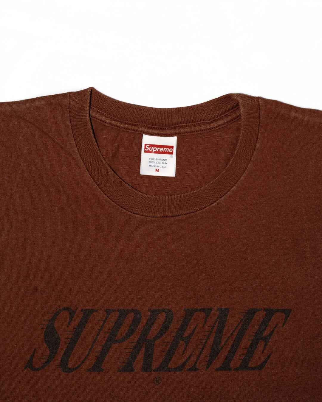 Supreme Spell Out T-Shirt - Gods Thrift Athens