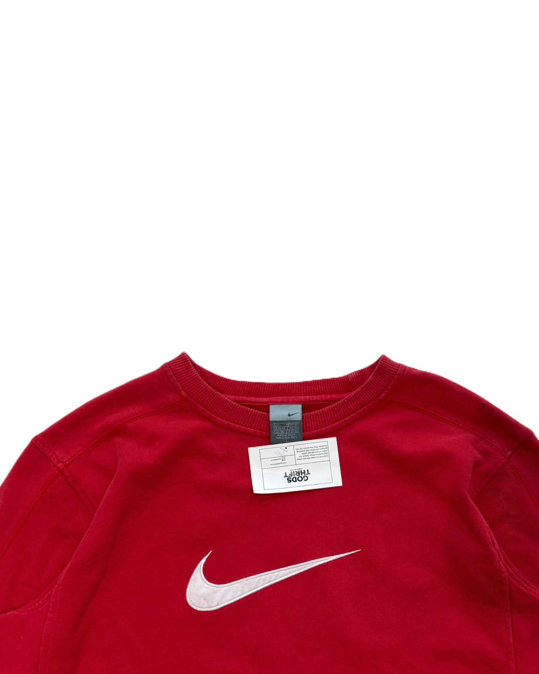 00s Nike Center swoosh Crewneck (L) - Gods Thrift Athens