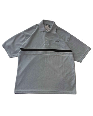 Oakley Polo T-shirt Baby Blue (XL) - Gods Thrift Athens