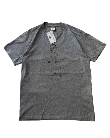 Supreme Graphic T-shirt Grey (M) - Gods Thrift Athens