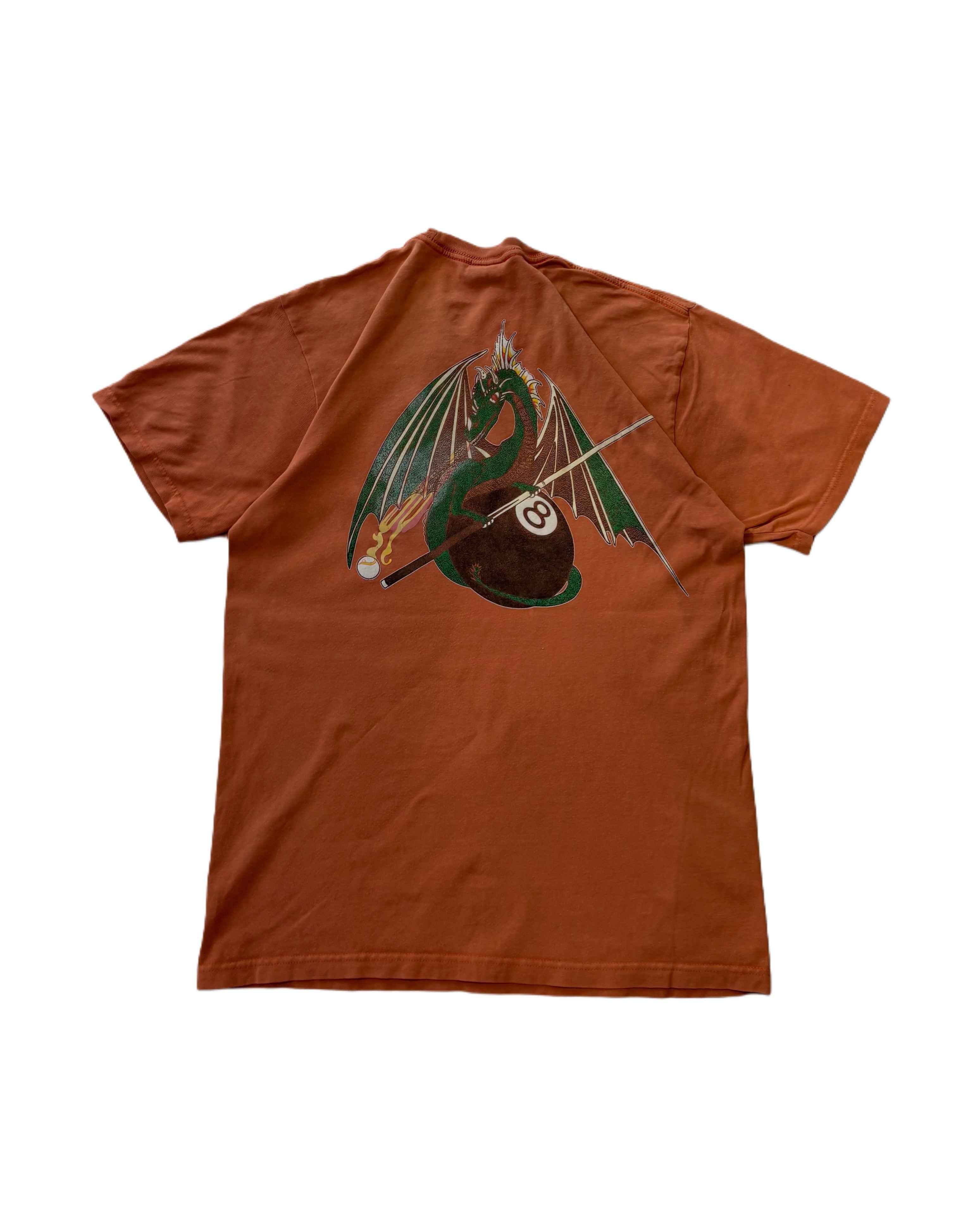 Stussy Dragon T-shirt Orange (M) - Gods Thrift Athens