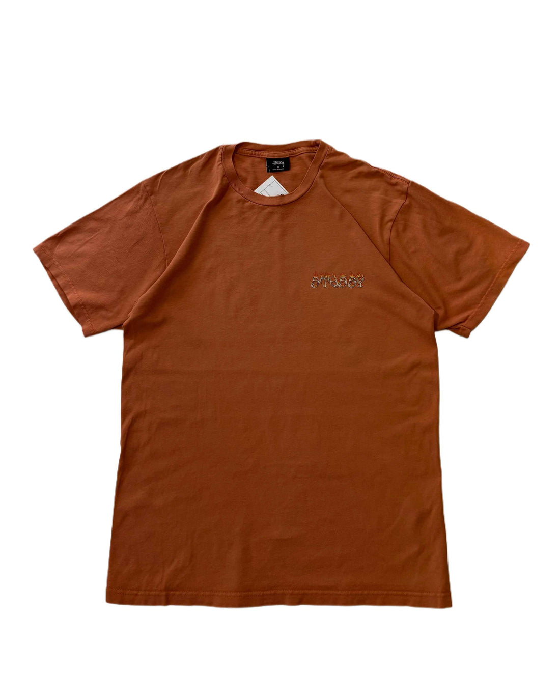 Stussy Dragon T-shirt Orange (M) - Gods Thrift Athens